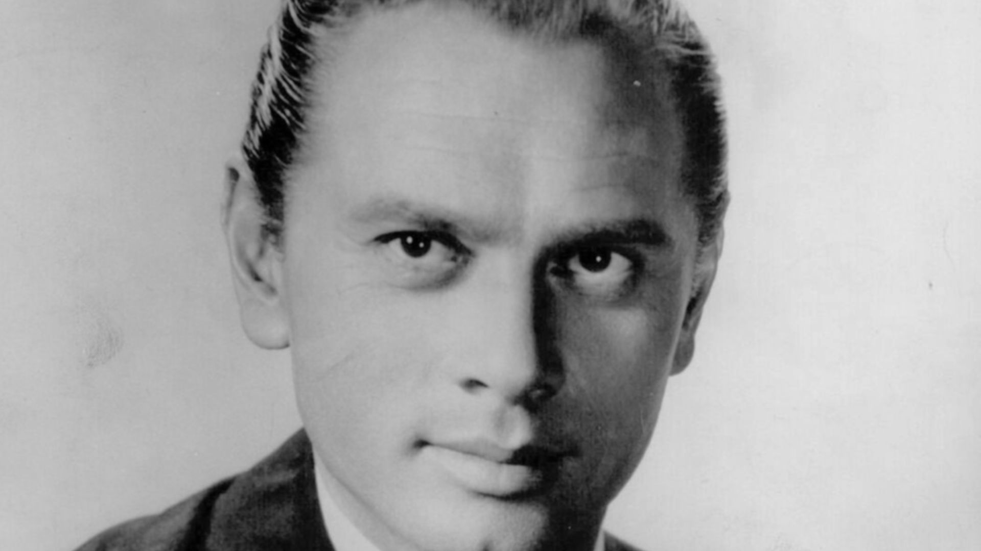 Russian actor Yul Brynner in a publicity press photograph of 1959.