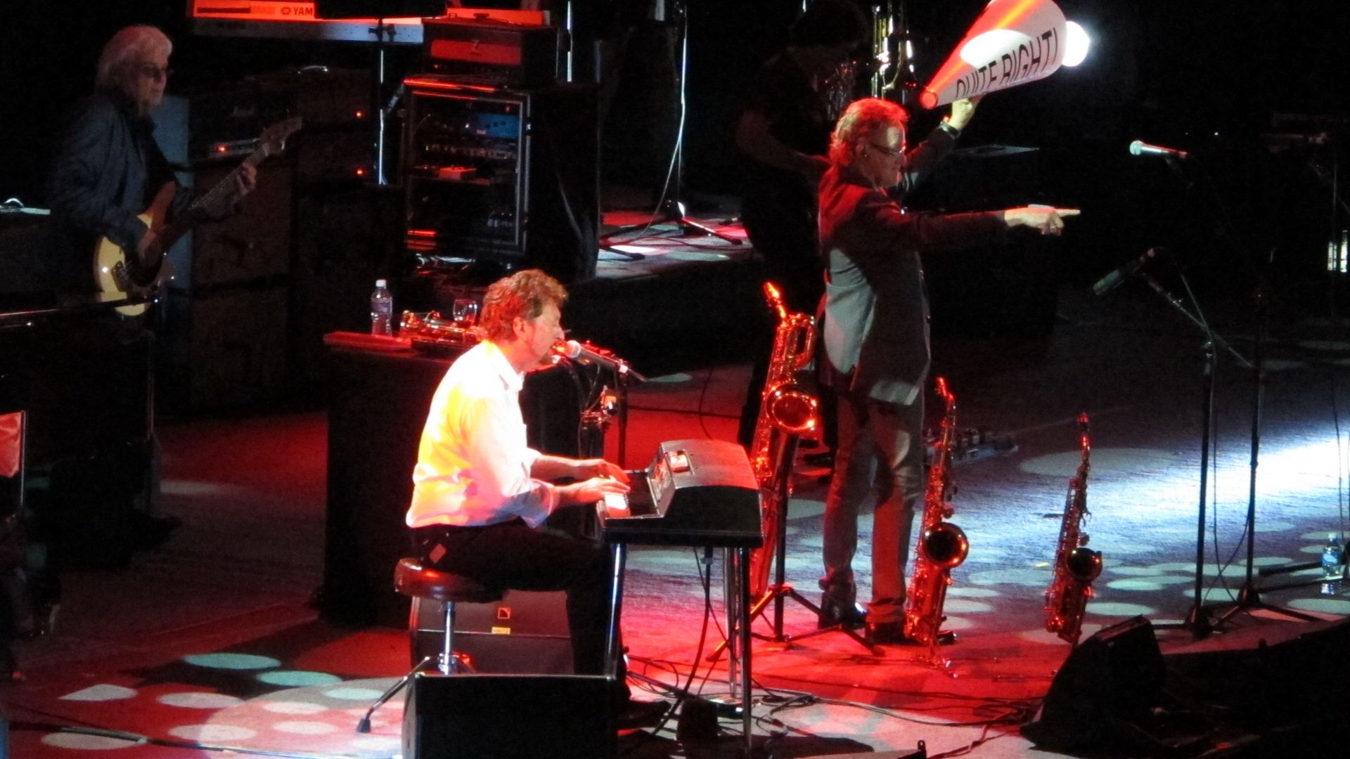 Supertramp performing at the Save-On-Foods Memorial Centre.