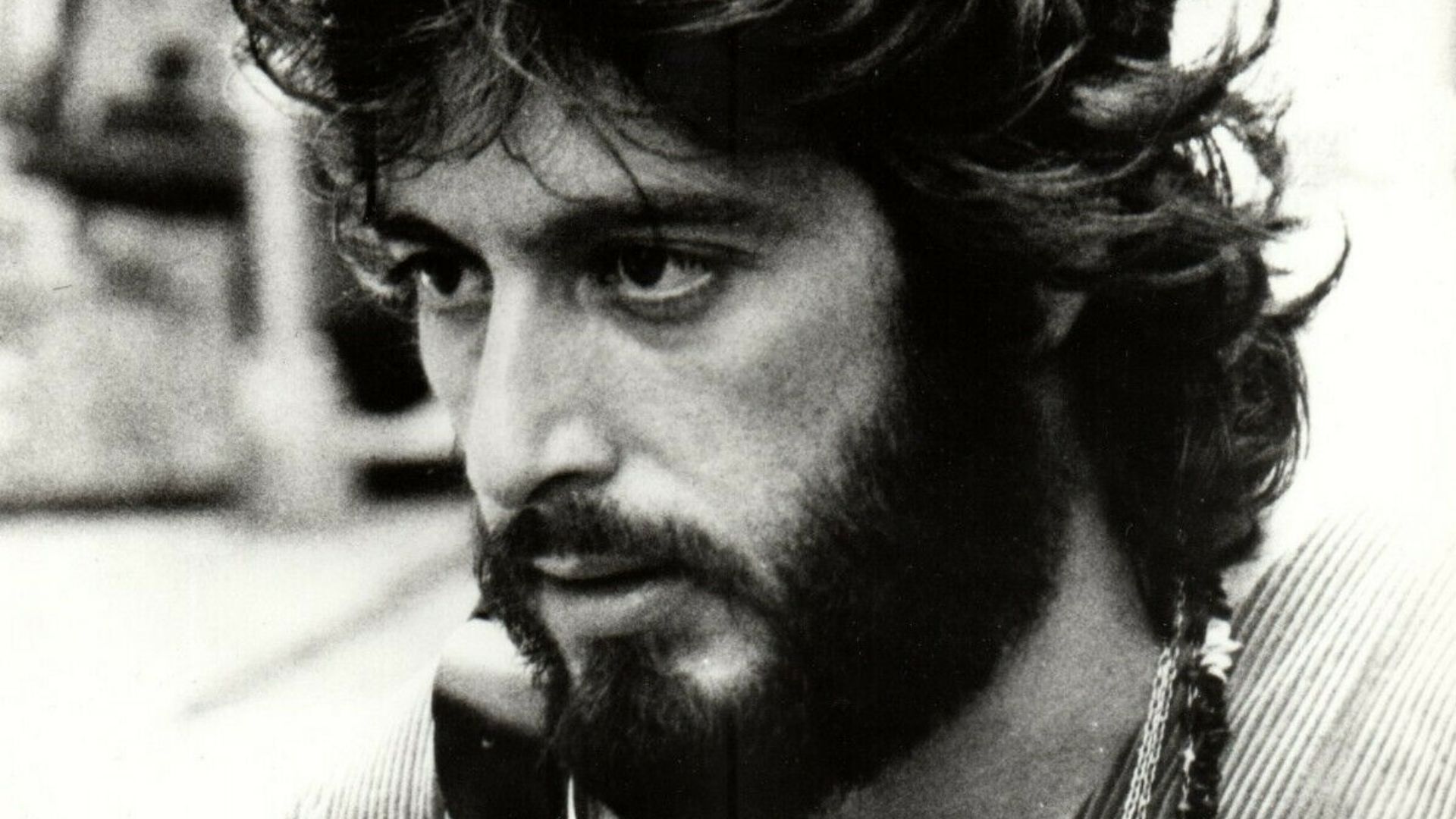 Publicity portrait depicting al Pacino in the film Serpico