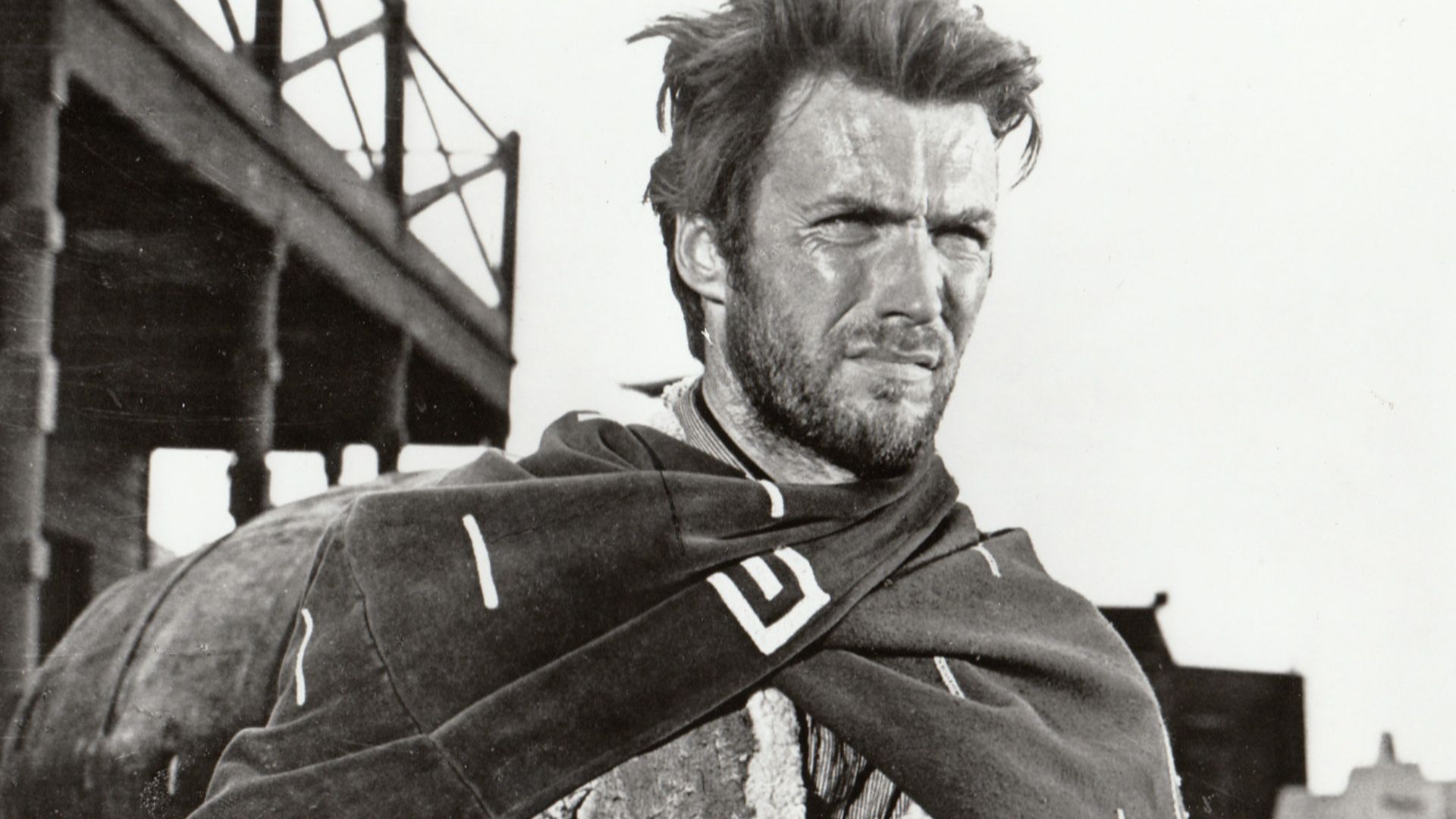 Publicity photo of Clint Eastwood for A Fistful of Dollars (Per un pugno di dollari)