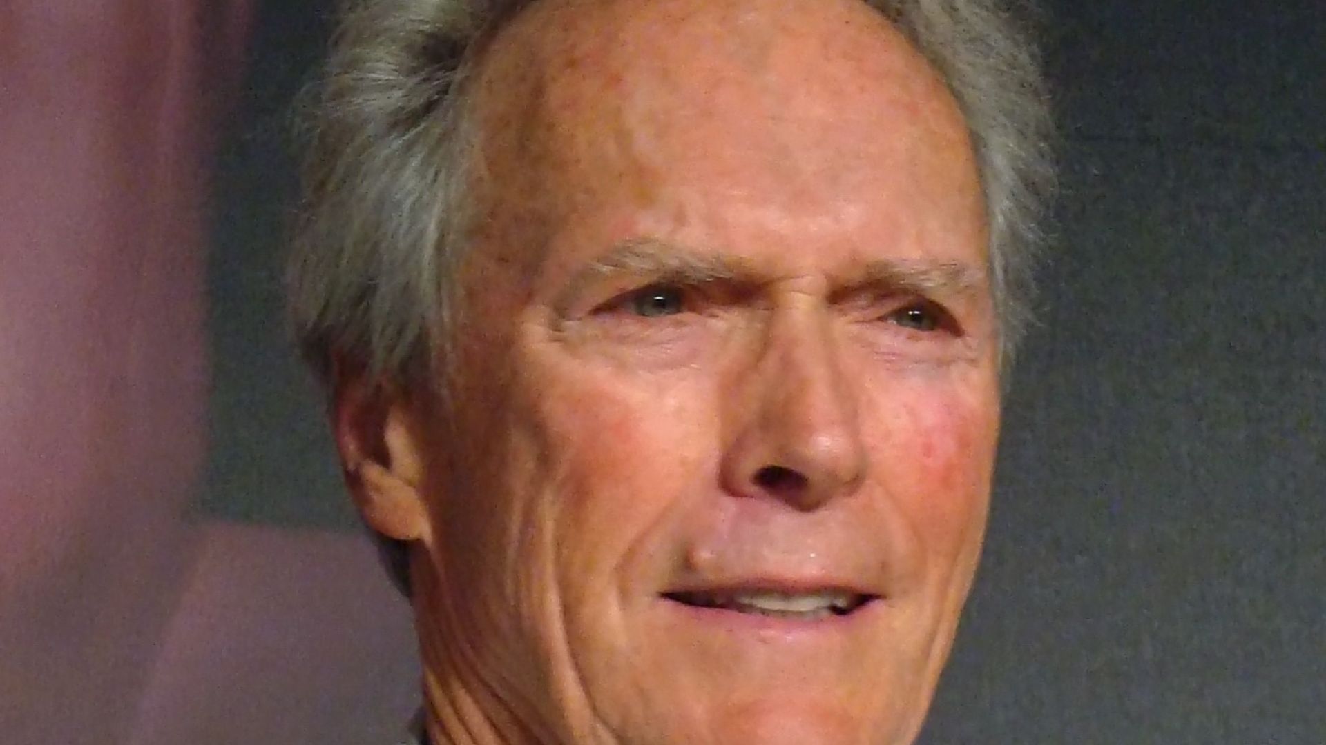 Clint Eastwood at the 2008 Cannes Film Festival, during the press conference for Changeling (at that time untitled The Exchange).