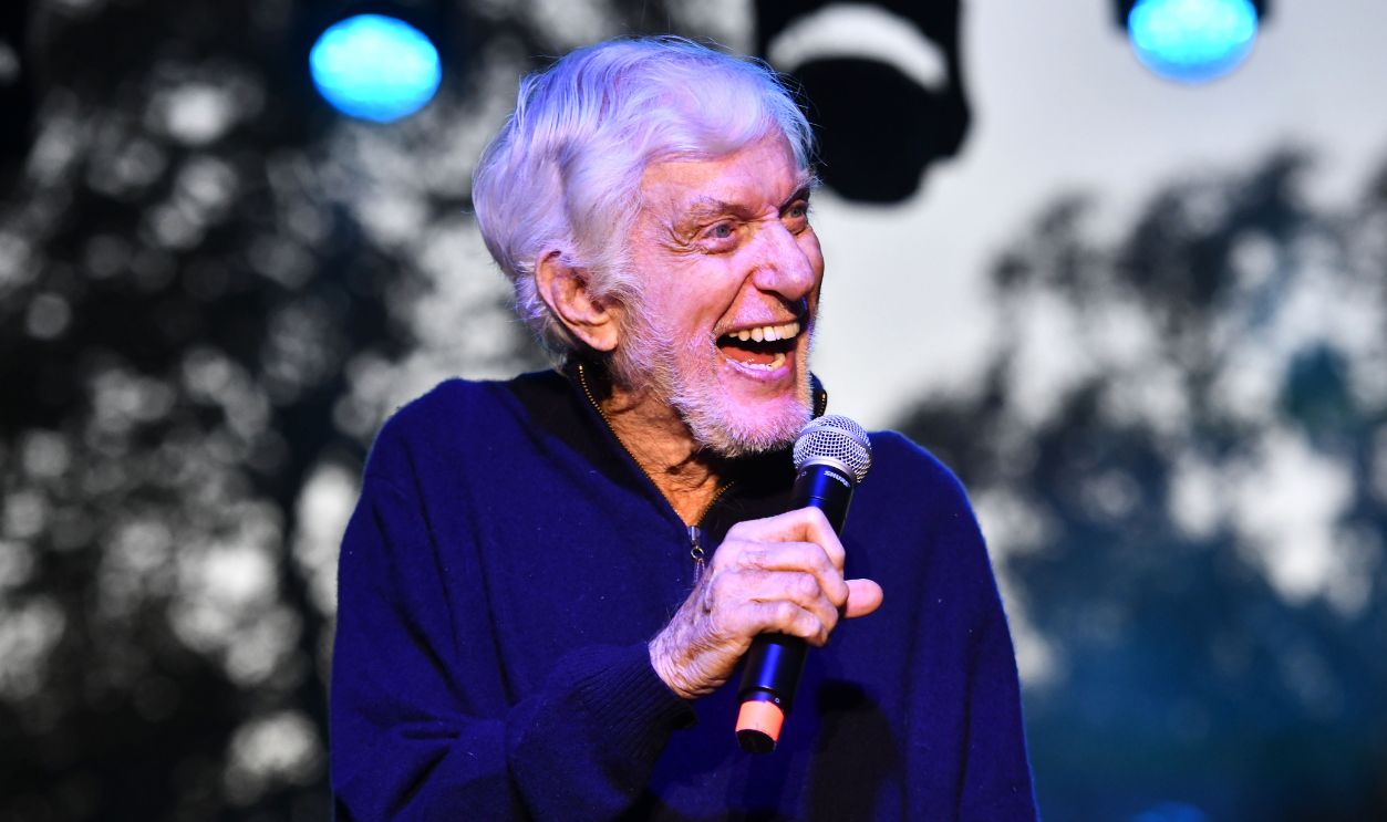One Love Malibu Festival: Woolsey Fire Fundraiser Benefiting The Malibu Foundation MALIBU, CALIFORNIA - DECEMBER 02: Actor Dick Van Dyke attends the One Love Malibu Festival at King Gillette Ranch on December 02, 2018 in Malibu, California.