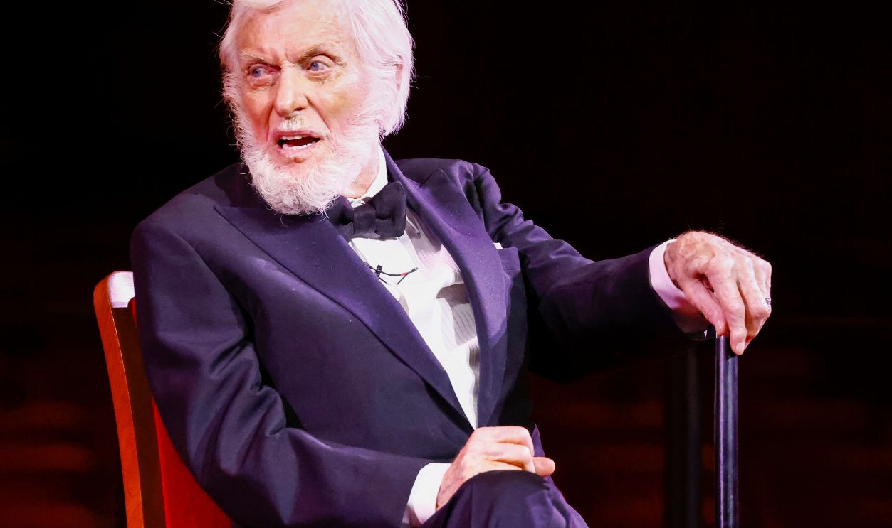 43rd Annual Kennedy Center Honors WASHINGTON, DC - MAY 21: Dick Van Dyke speaks during the 43rd Annual Kennedy Center Honors at The Kennedy Center on May 21, 2021 in Washington, DC.