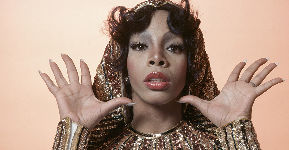 Headshot of Donna Summer, 1976