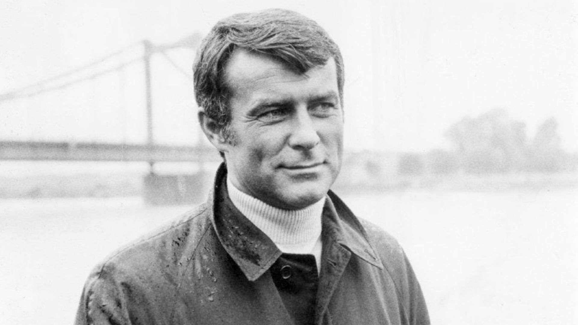 Publicity photo of Robert Conrad from the television program The Men: Assignment Vienna.