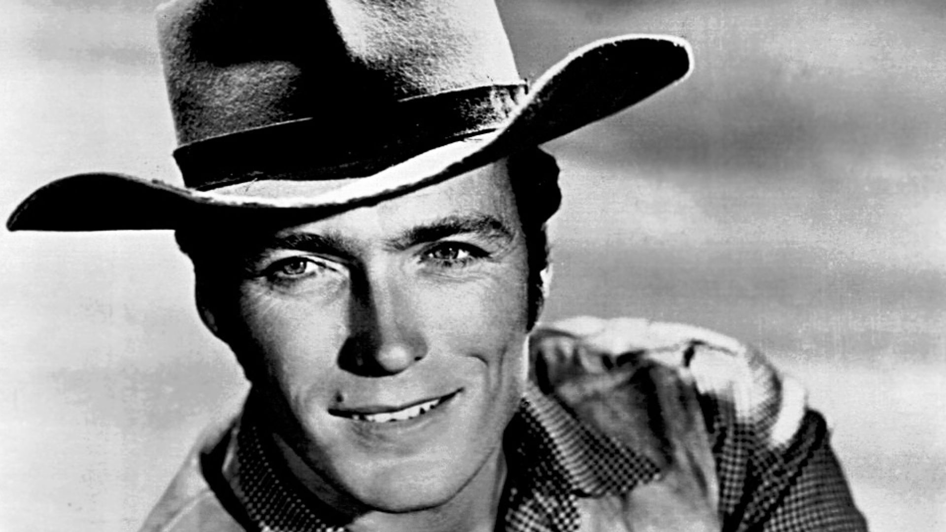 Original publicity photo of Clint Eastwood for Rawhide.