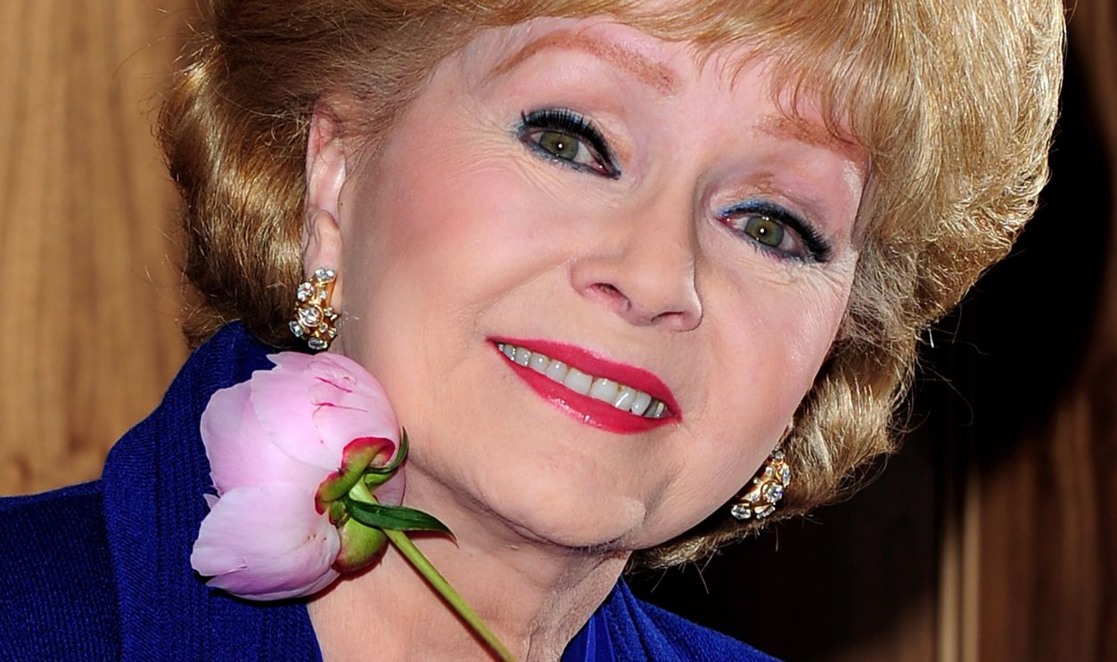 Debbie Reynolds: Alive And Fabulous - Photocall LONDON, ENGLAND - APRIL 01: Debbie Reynolds poses during a photocall to promote her UK tour 'Alive and Fabulous' on her 78th birthday at The Sofitel Hotel, St James on April 1, 2010 in London, England. 
