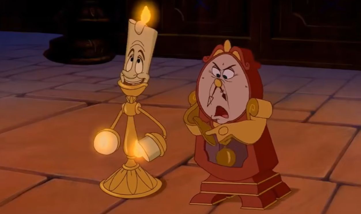 Screenshot from Beauty and the Beast (1991)