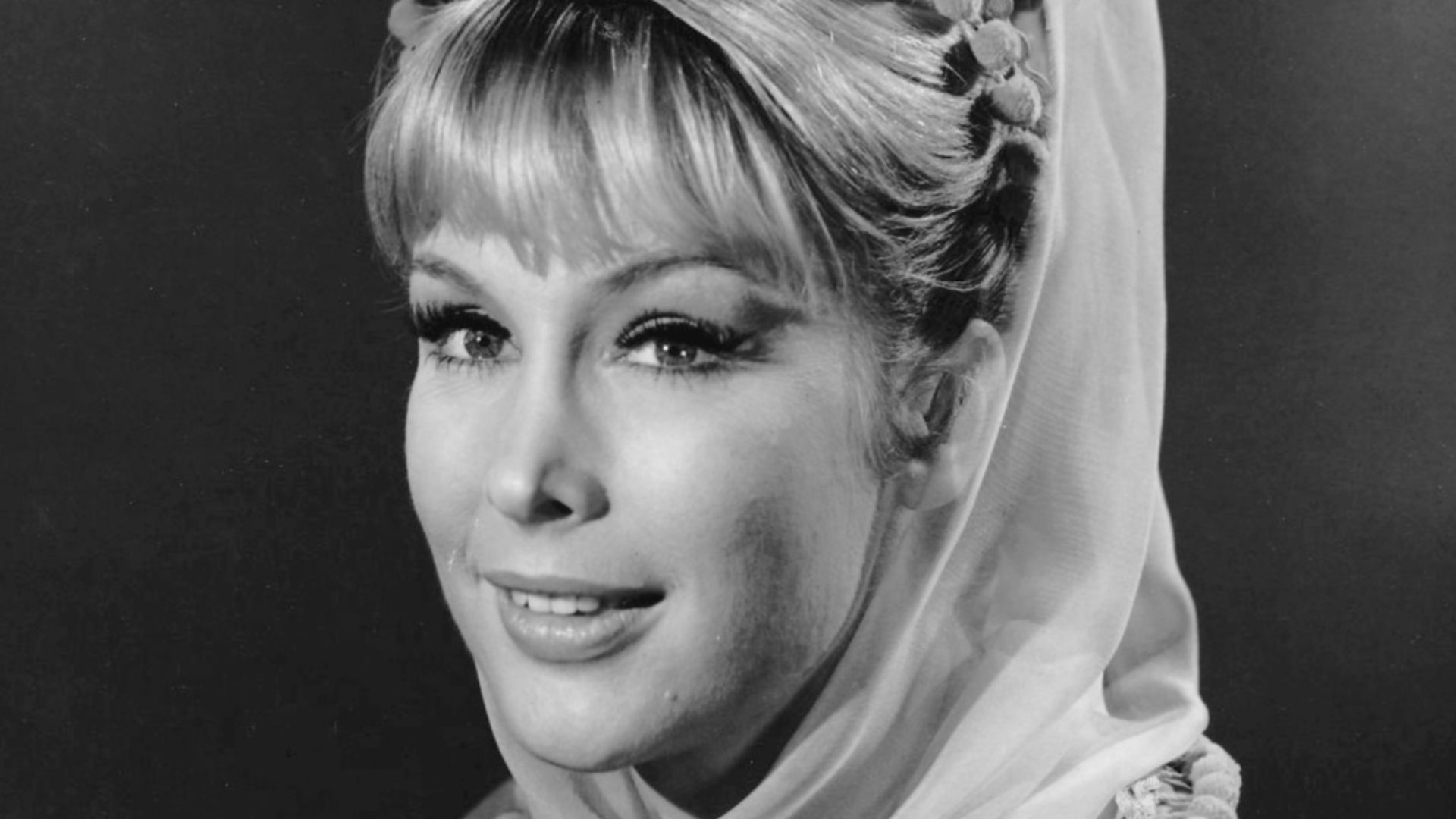 Publicity photo of Barbara Eden from I Dream of Jeannie.