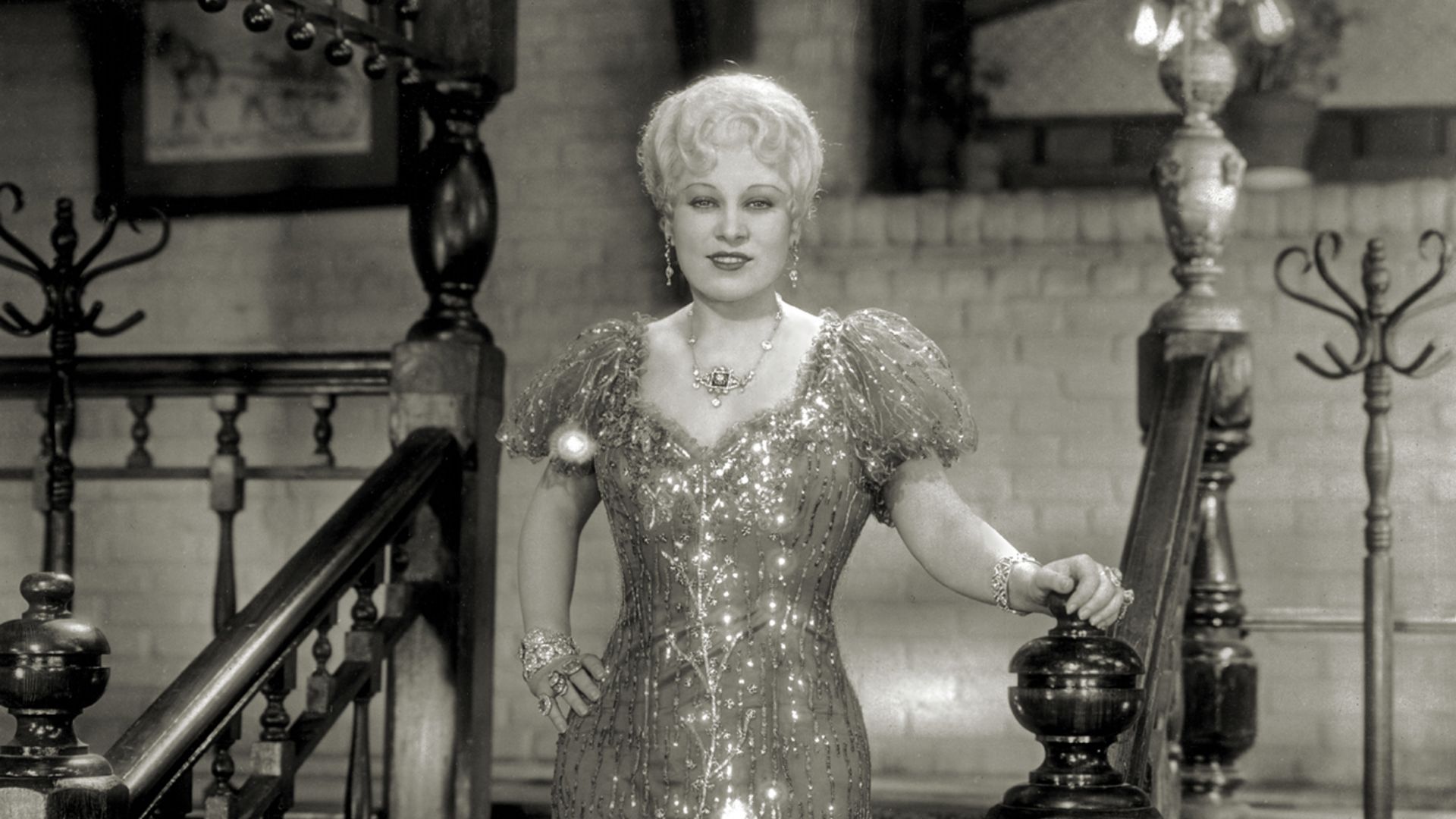 Mae West in She Done Him Wrong (1933) publicity still.
