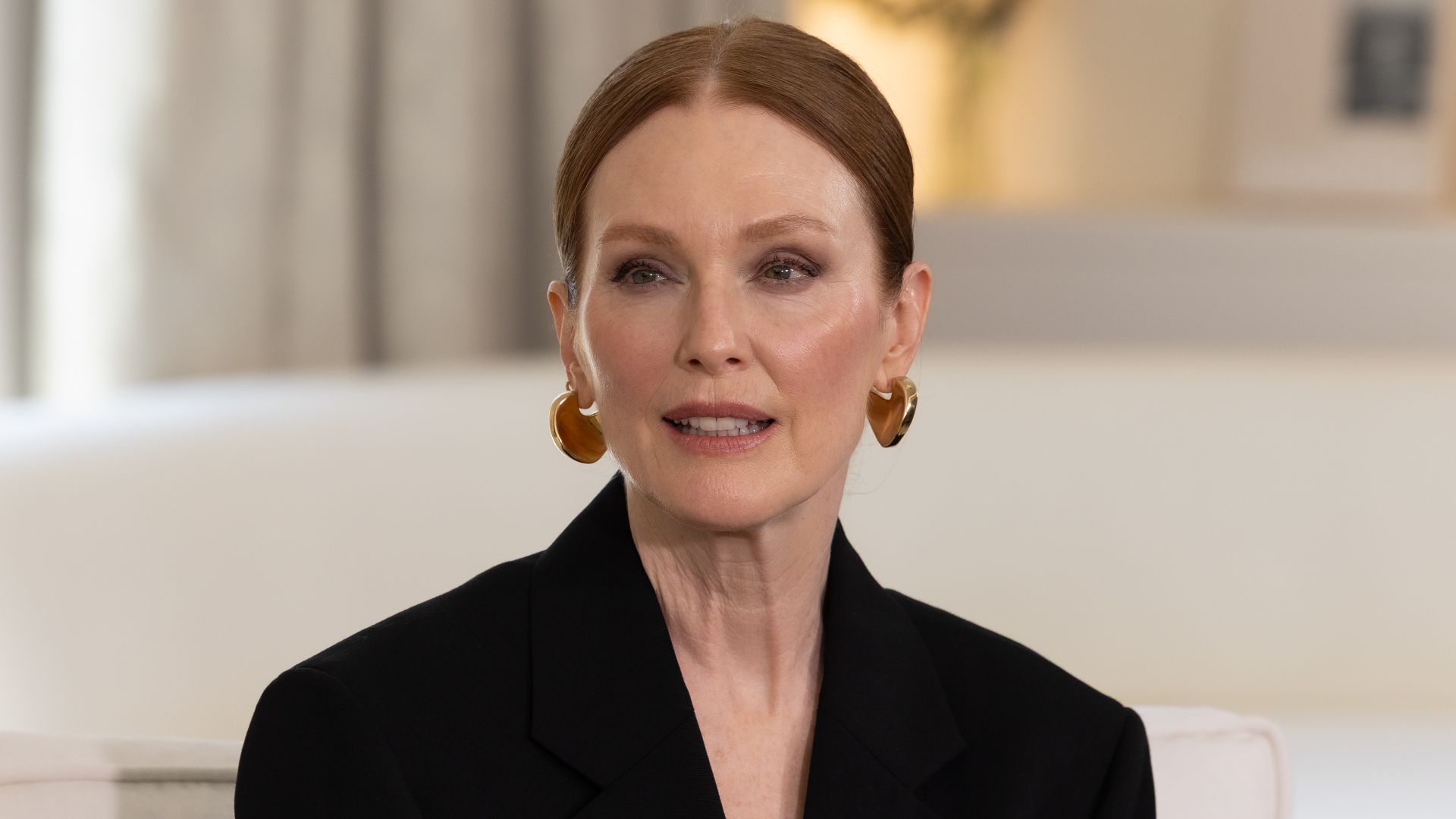 Julianne Moore at a photo call for Kering Women in Motion at the 2026 Cannes Film Festival