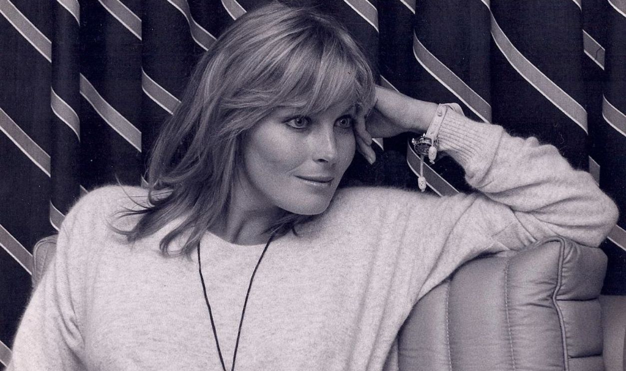 View of actor Bo Derek on the 'Today Show' set at NBC Studios, New York, New York, circa 1980.