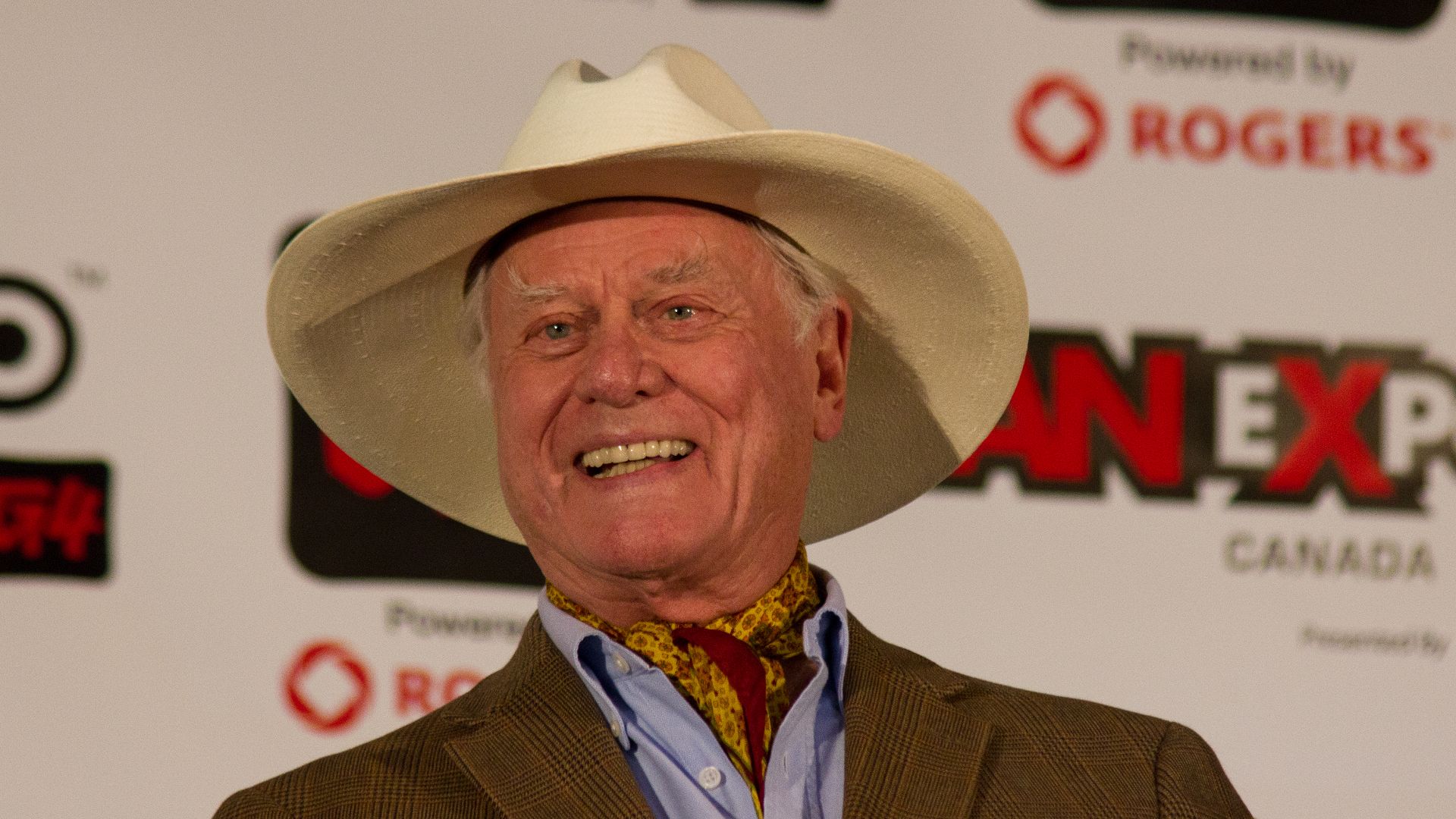 Larry Hagman at Fan Expo in Toronto, 27th August 2011
