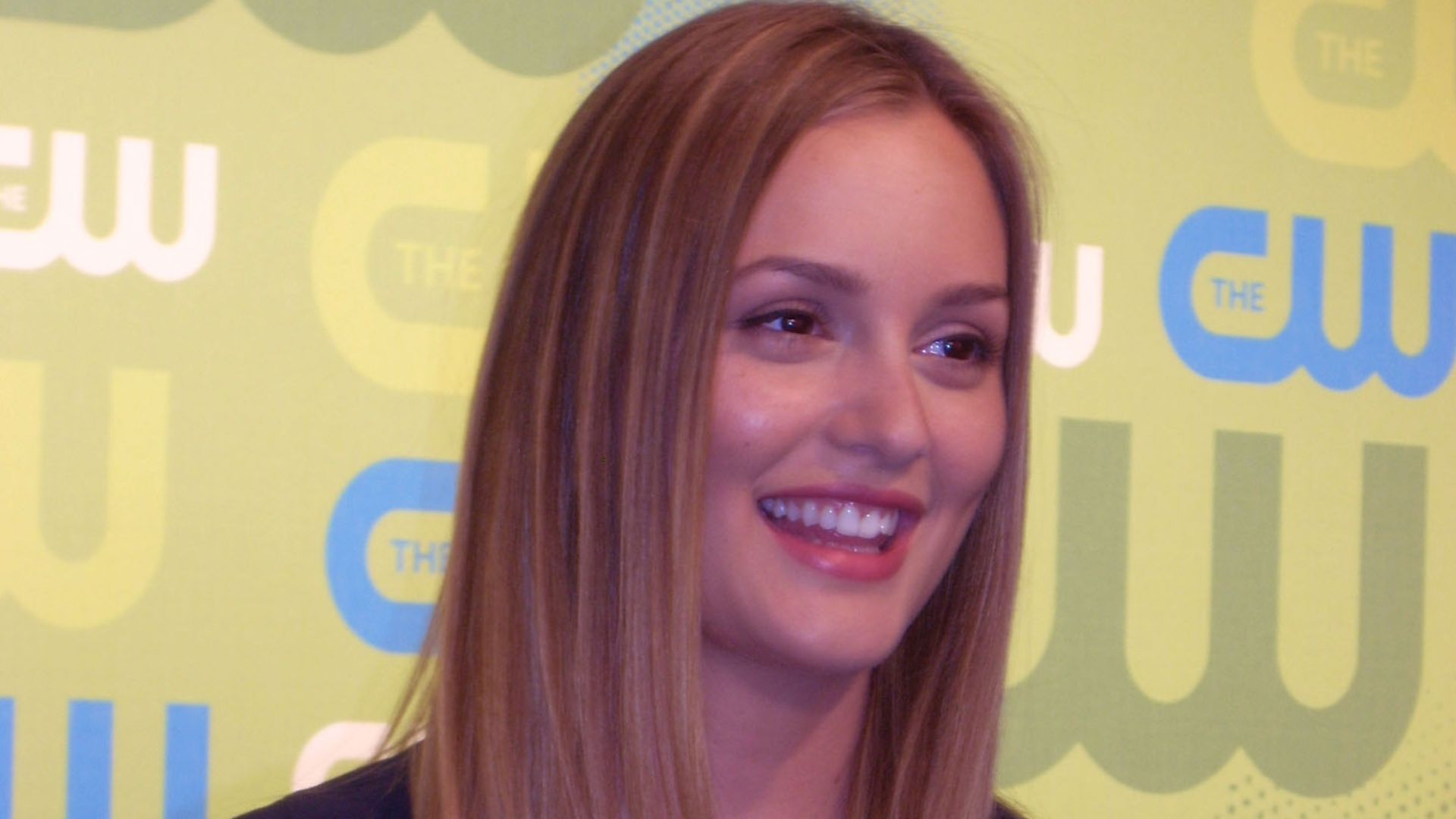 Leighton Meester at the CW Upfront Presentation: Green Carpet Arrivals, Madison Square Garden, New York City - May 21, 2009.
