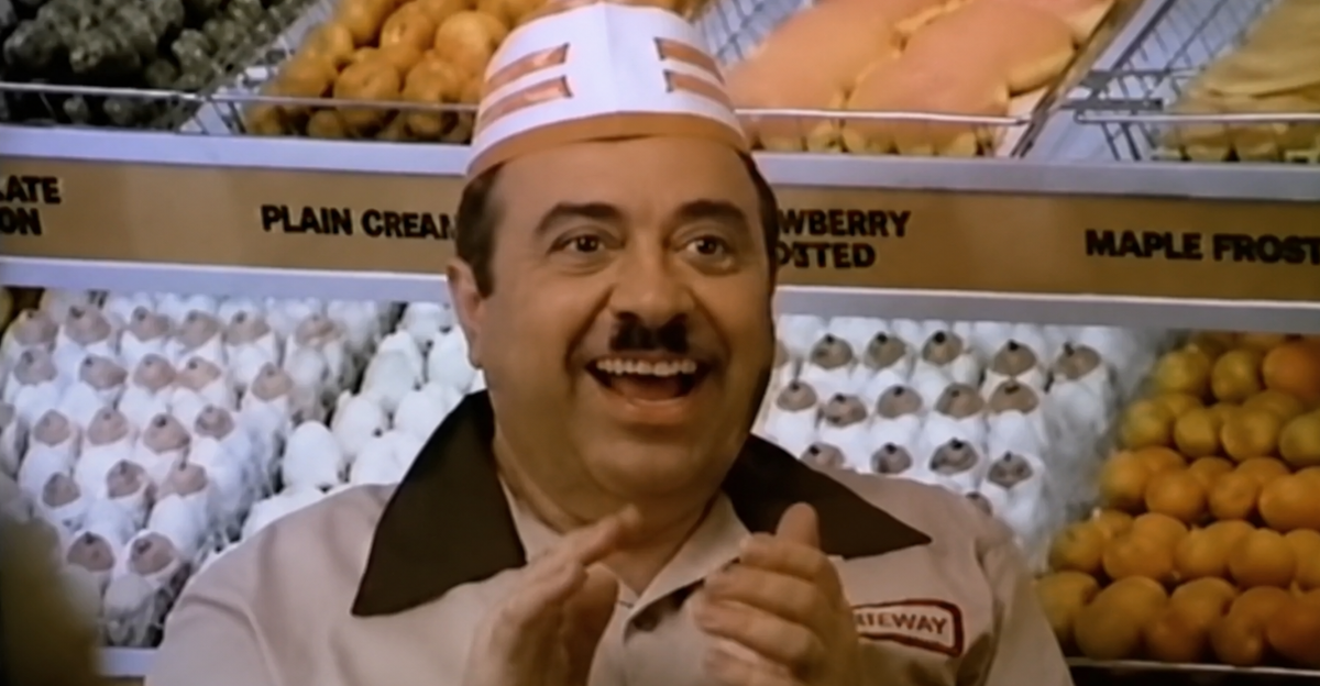 Screenshot from Dunkin Donuts Ad