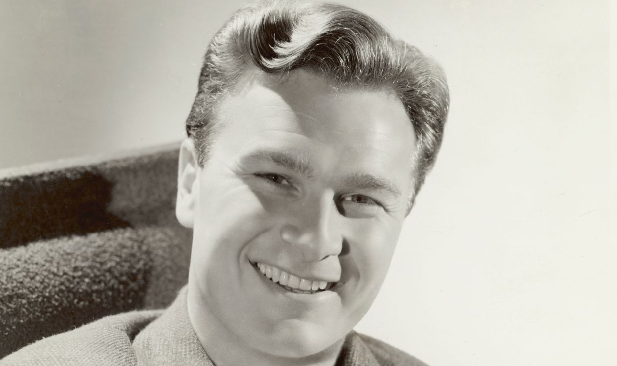 Actor Eddie Albert Smiling