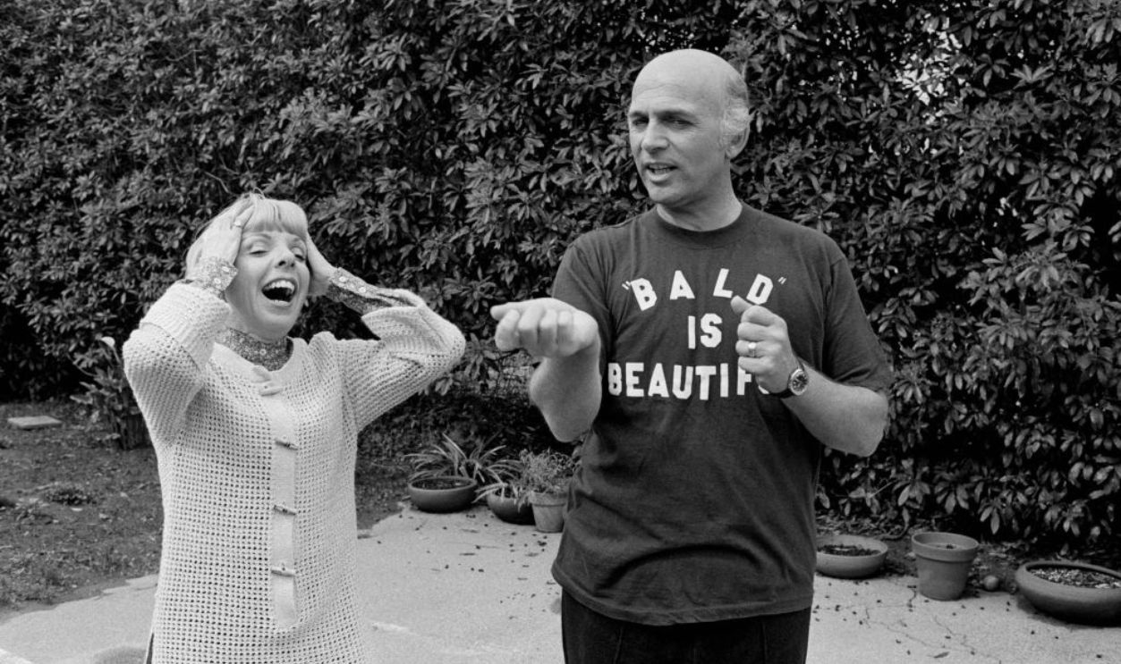 American actor Gavin MacLeod with his wife Patti.