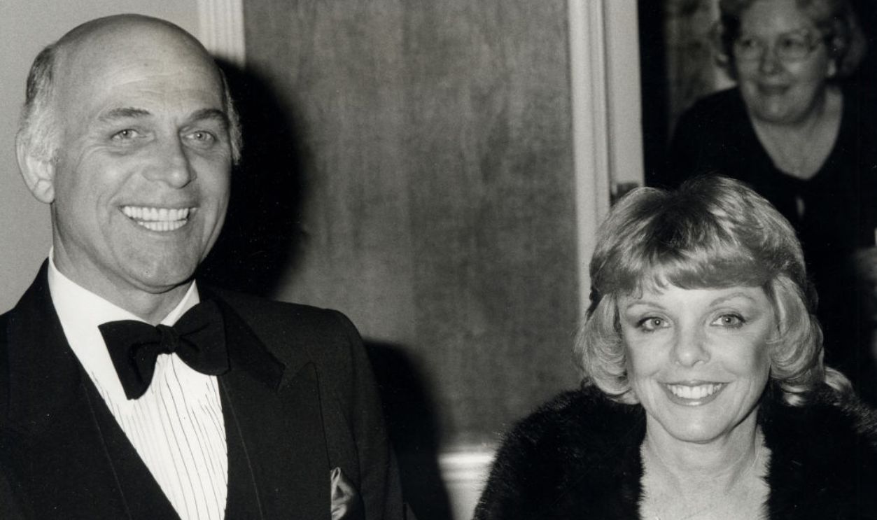 Actor Gavin MacLeod and wife Patti MacLeod attending 38th Annual Go