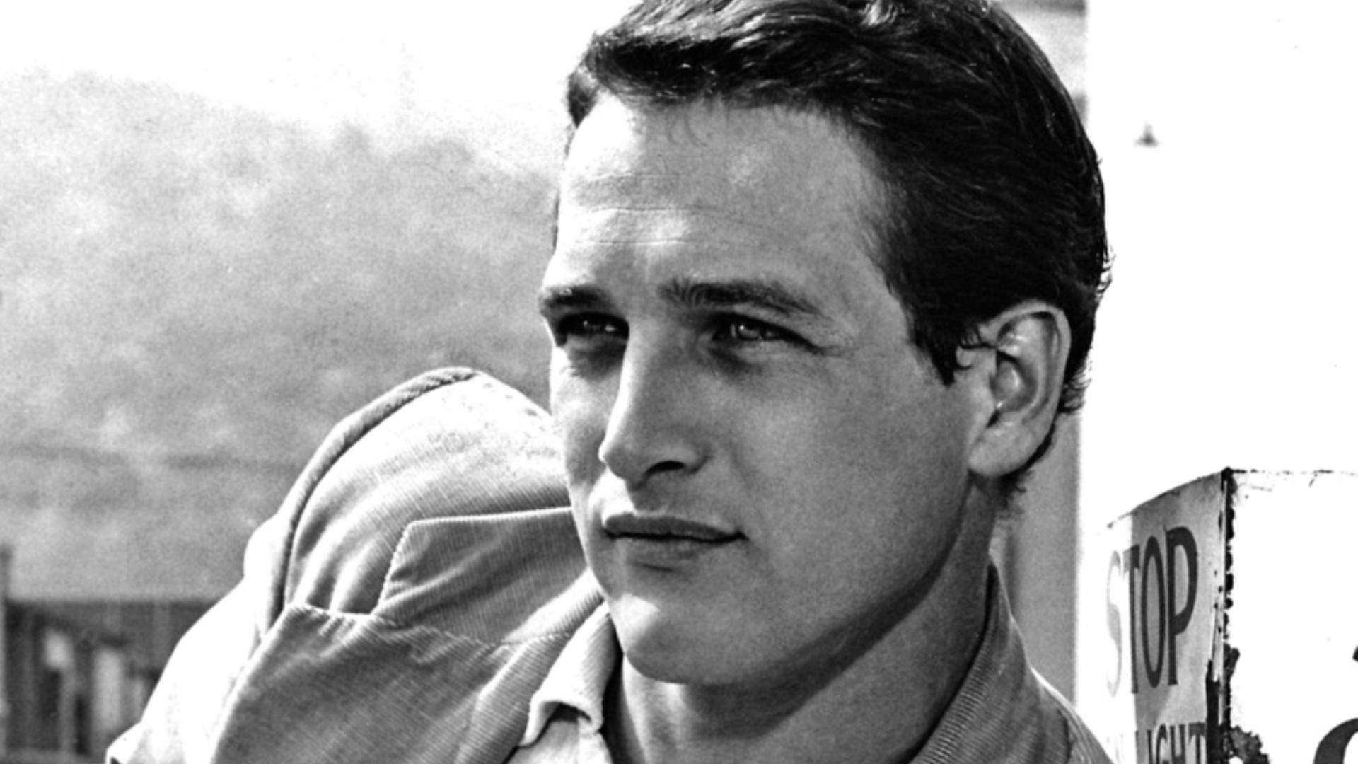 Original studio publicity photo of Paul Newman. See also: film still article.