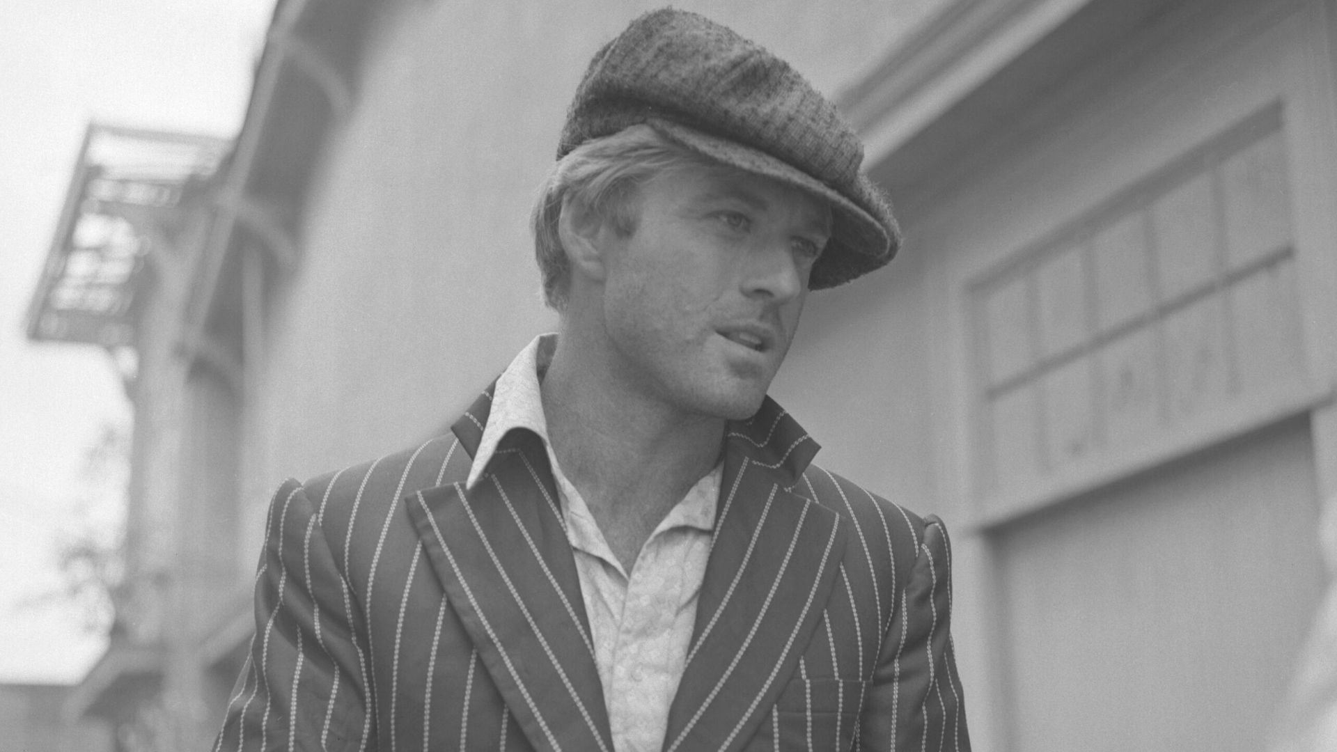 Robert Redford advocating against the demolition of Santa Monica Pier while filming The Sting on the pier.