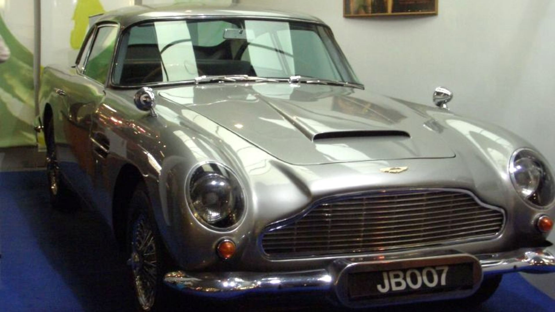 James Bond DB5 in Museum Jersey.