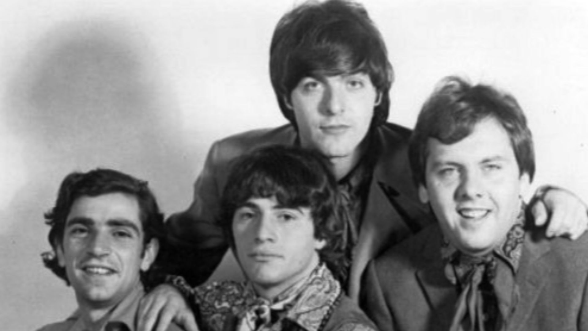 Publicity photo of the music group The Rascals.