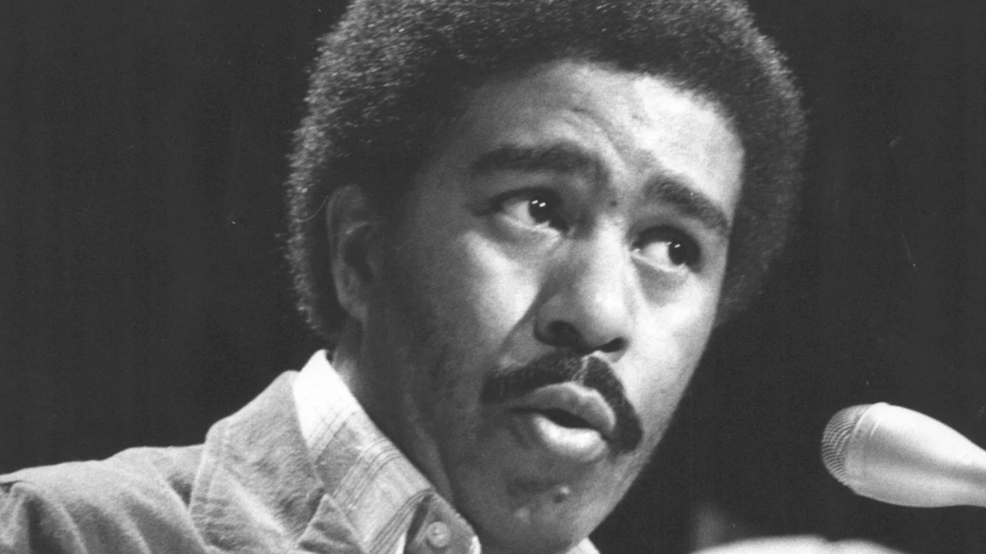 Richard Pryor performing on NBC's The Midnight Show in April 1974