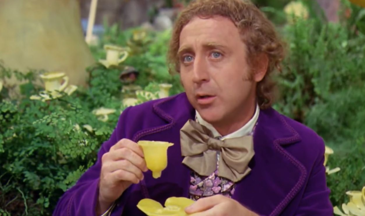 Screenshot from Willy Wonka & the Chocolate Factory (1971)