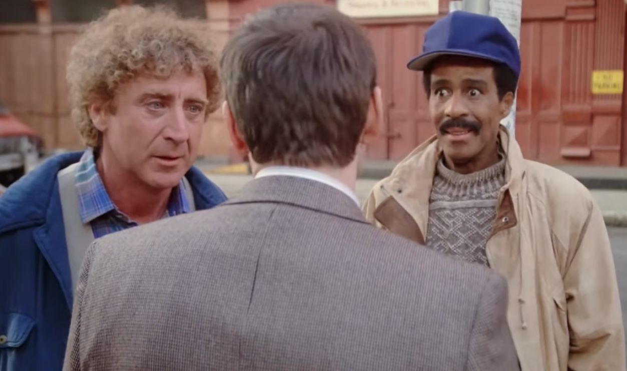 Screenshot from See No Evil, Hear No Evil (1989)