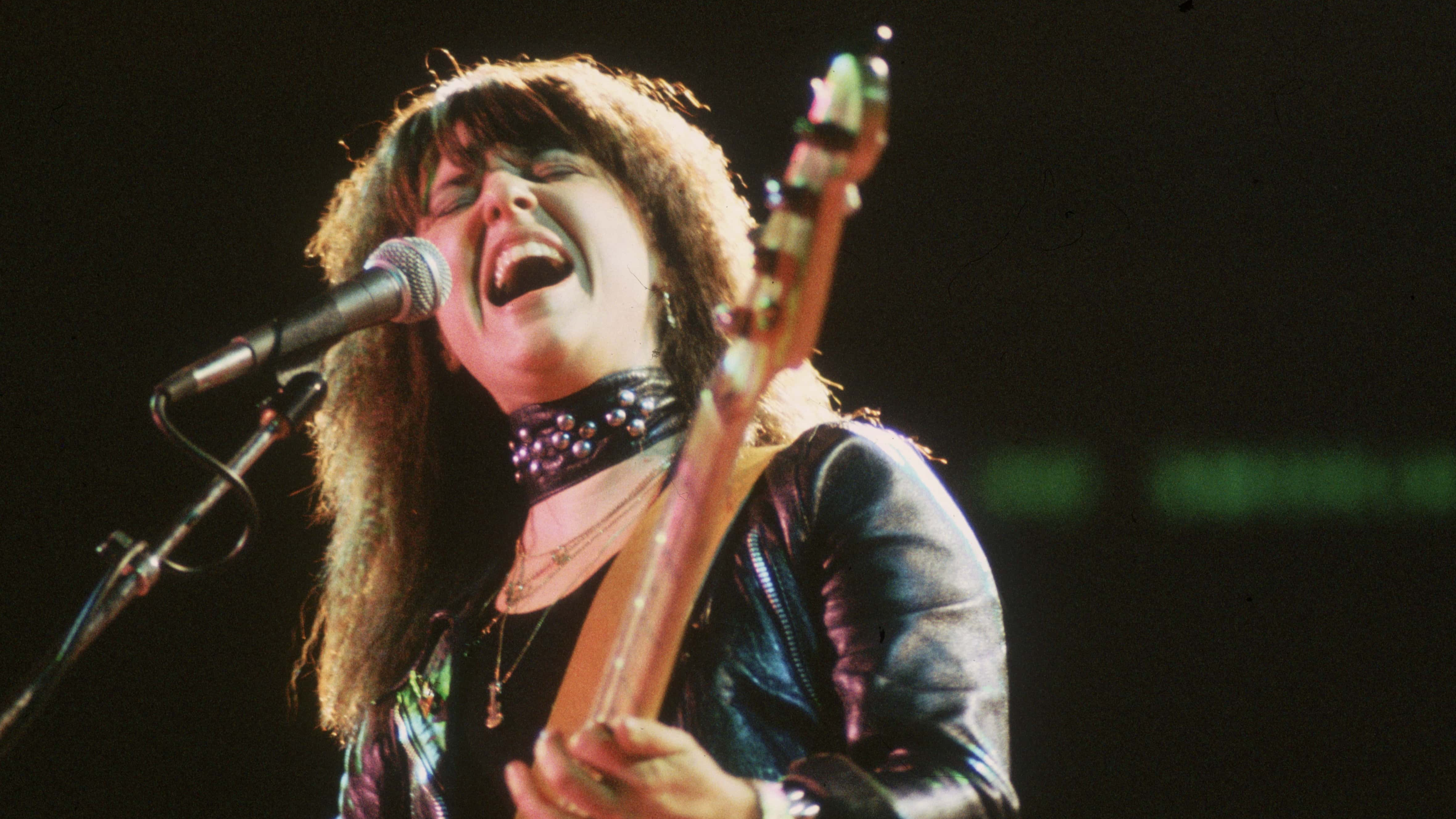 American rock queen Suzi Quatro in concert