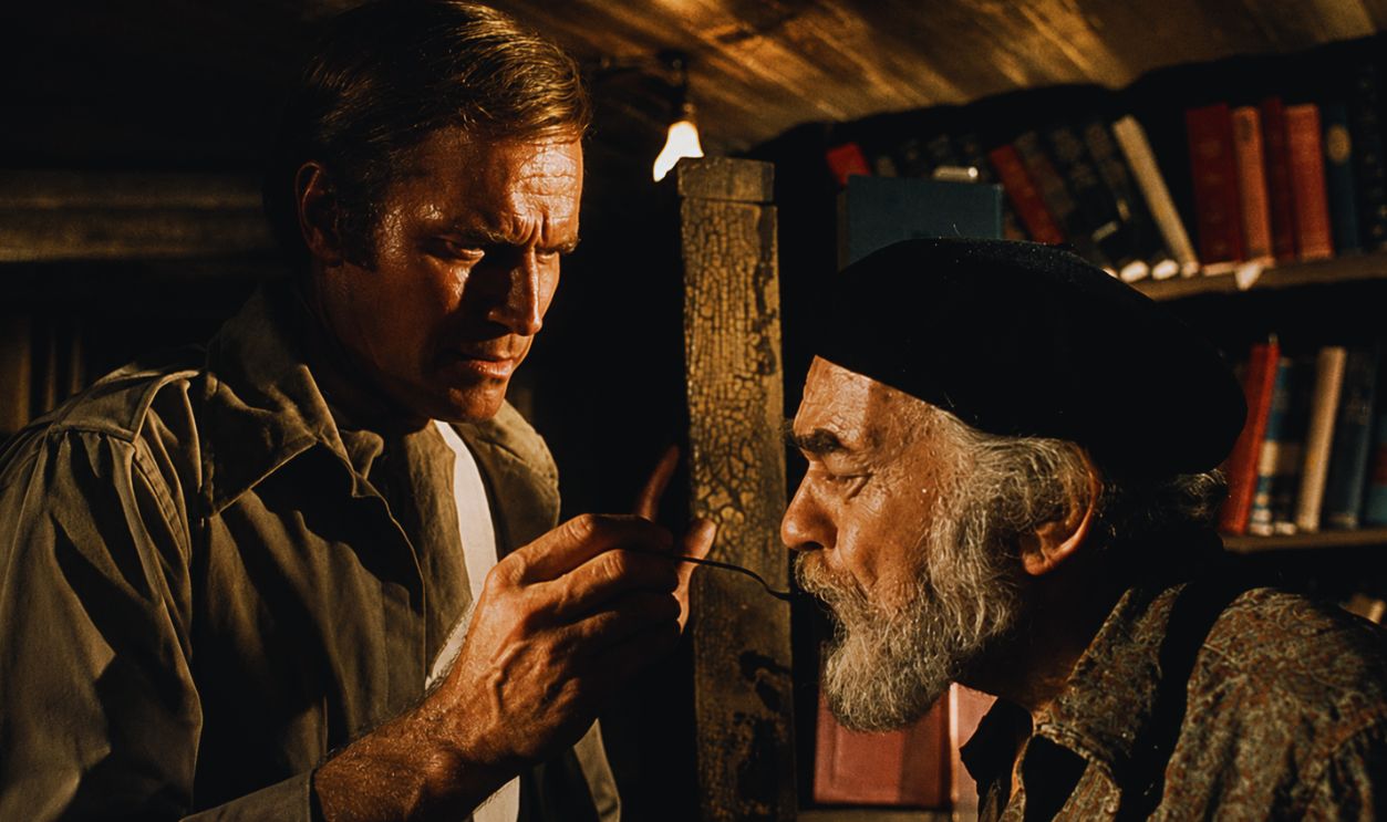 Screenshot from Soylent Green (1973)