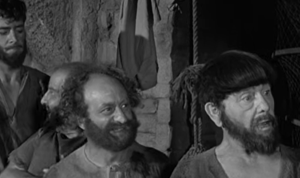 Screenshot from The Three Stooges Meet Hercules (1962)