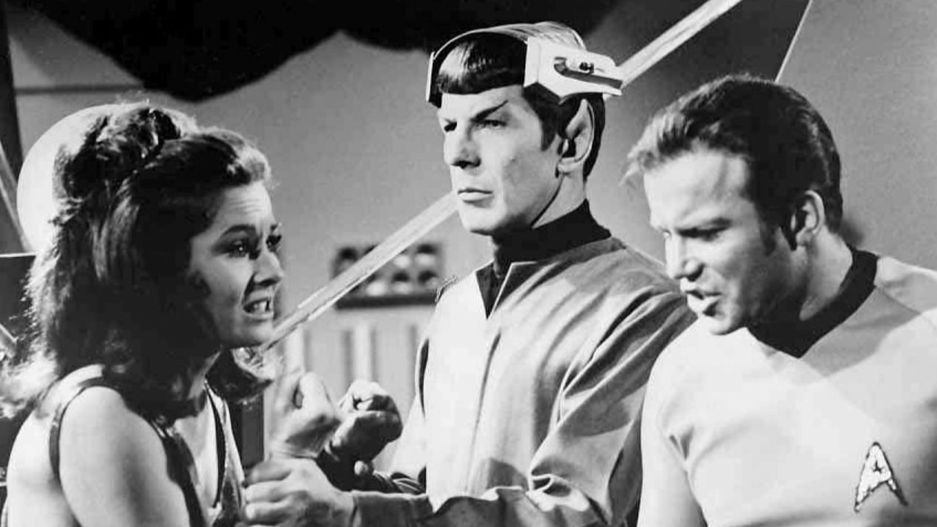 Scene from the Star Trek episode