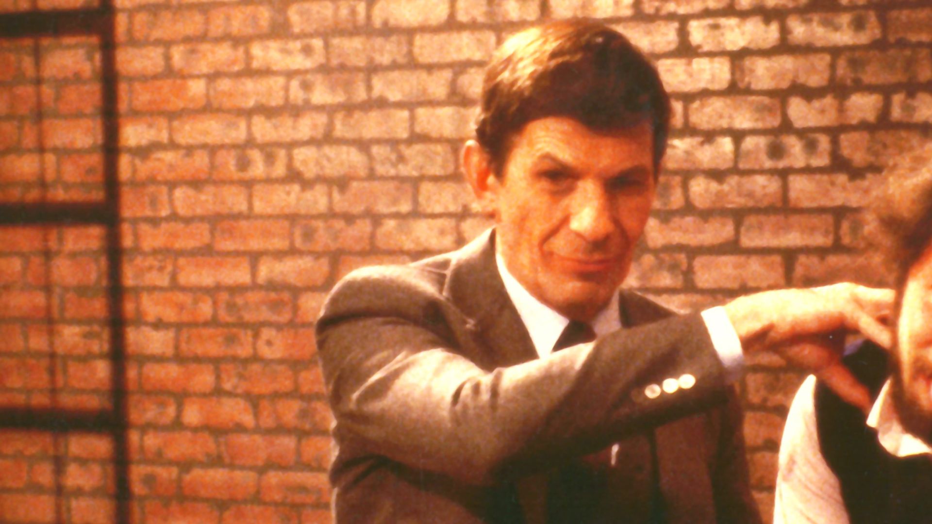 LEONARD NIMOY WITH Dr. MICHAEL  FREEMAN