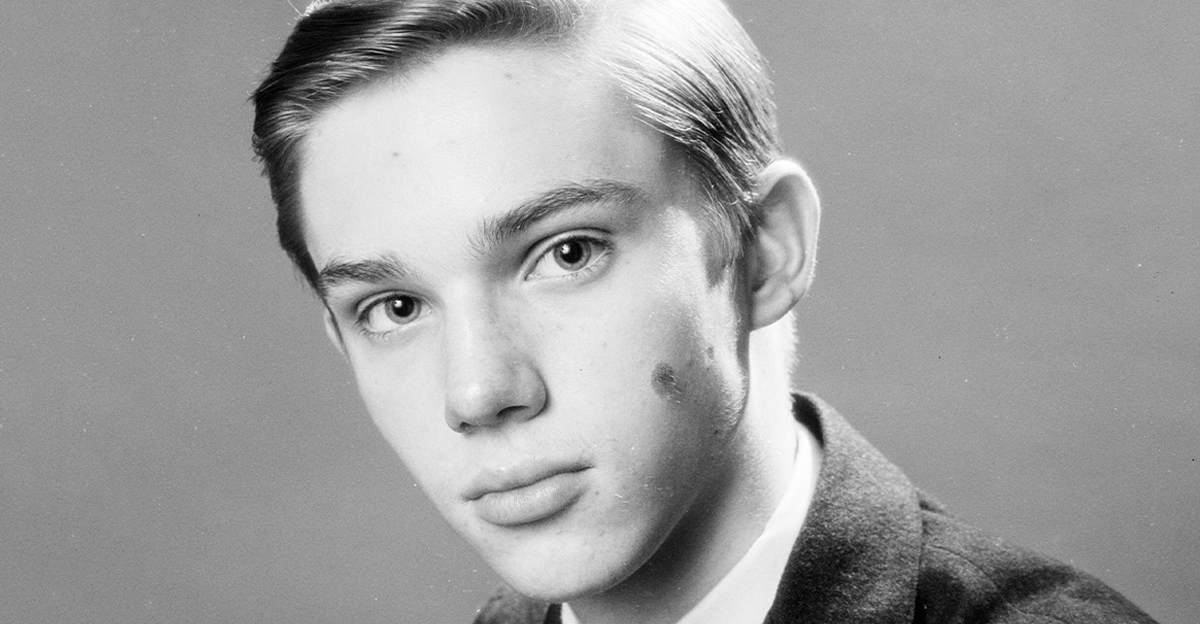 Actor Richard Thomas photographed at age 14, in 1965.