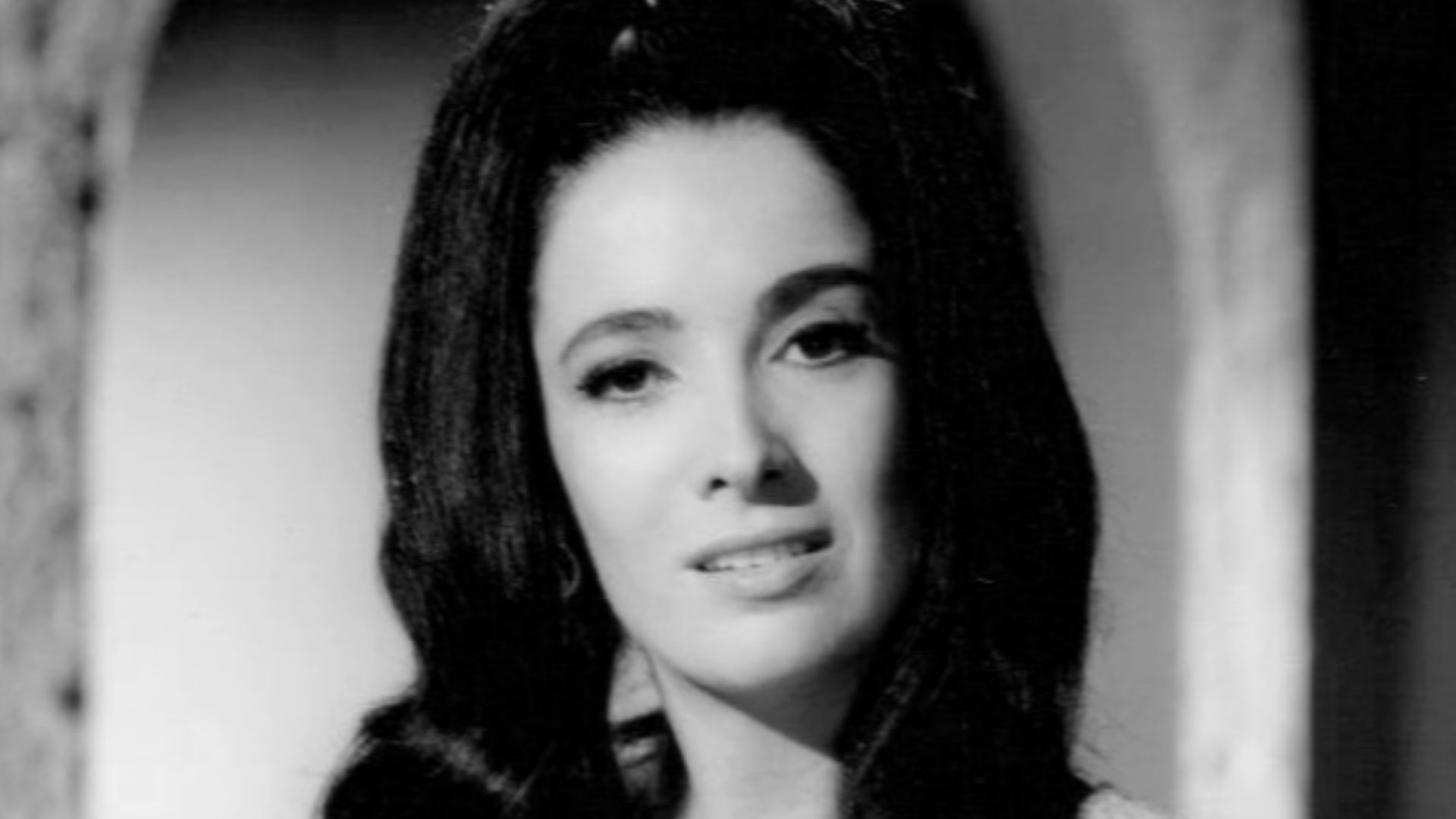Photo of Linda Cristal as Victoria Cannon from the television program The High Chaparral.