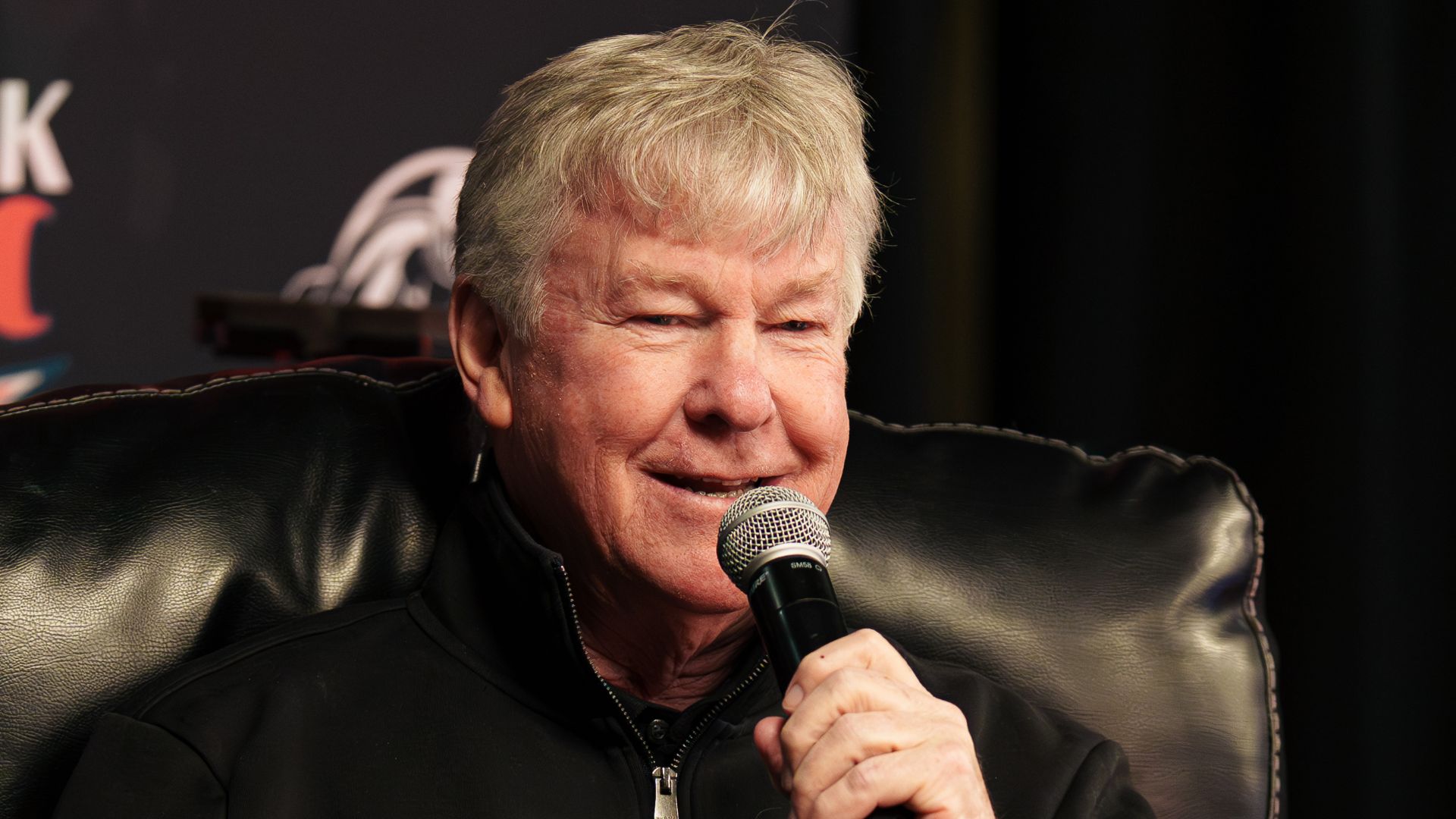 Larry Wilcox, actor, speaking at Big Lick Comic Con in Roanoke, Va in February 2026 CHIPS Reunion.