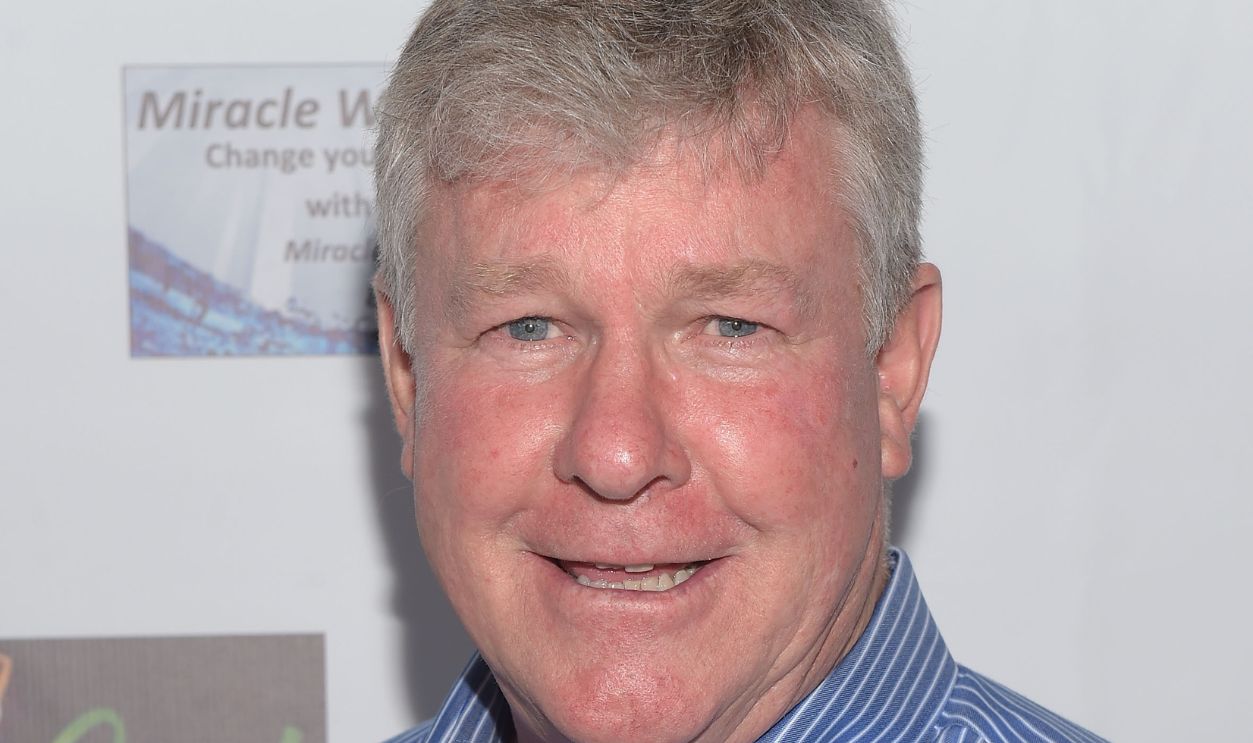 Actor Larry Wilcox attends the Jules Stewart Project Art Exhibit And Fundraising Event Benefiting The Wolf Project on June 12, 2015 in Van Nuys, California.
