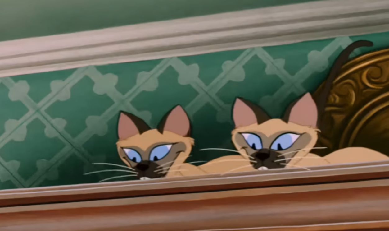 Screenshot from Lady and the Tramp (1955)