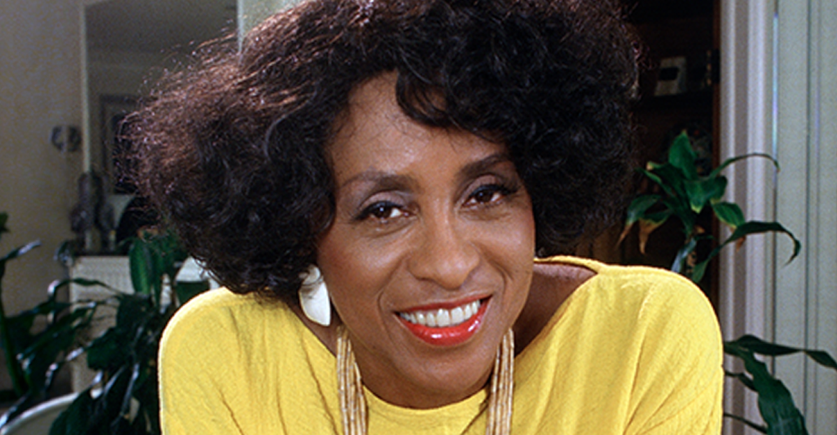 Actress and Comedian Marla Gibbs portrait at home, July 1, 1986 in Los Angeles, California