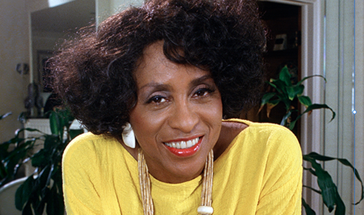 Actress and Comedian Marla Gibbs portrait at home, July 1, 1986 in Los Angeles, California.