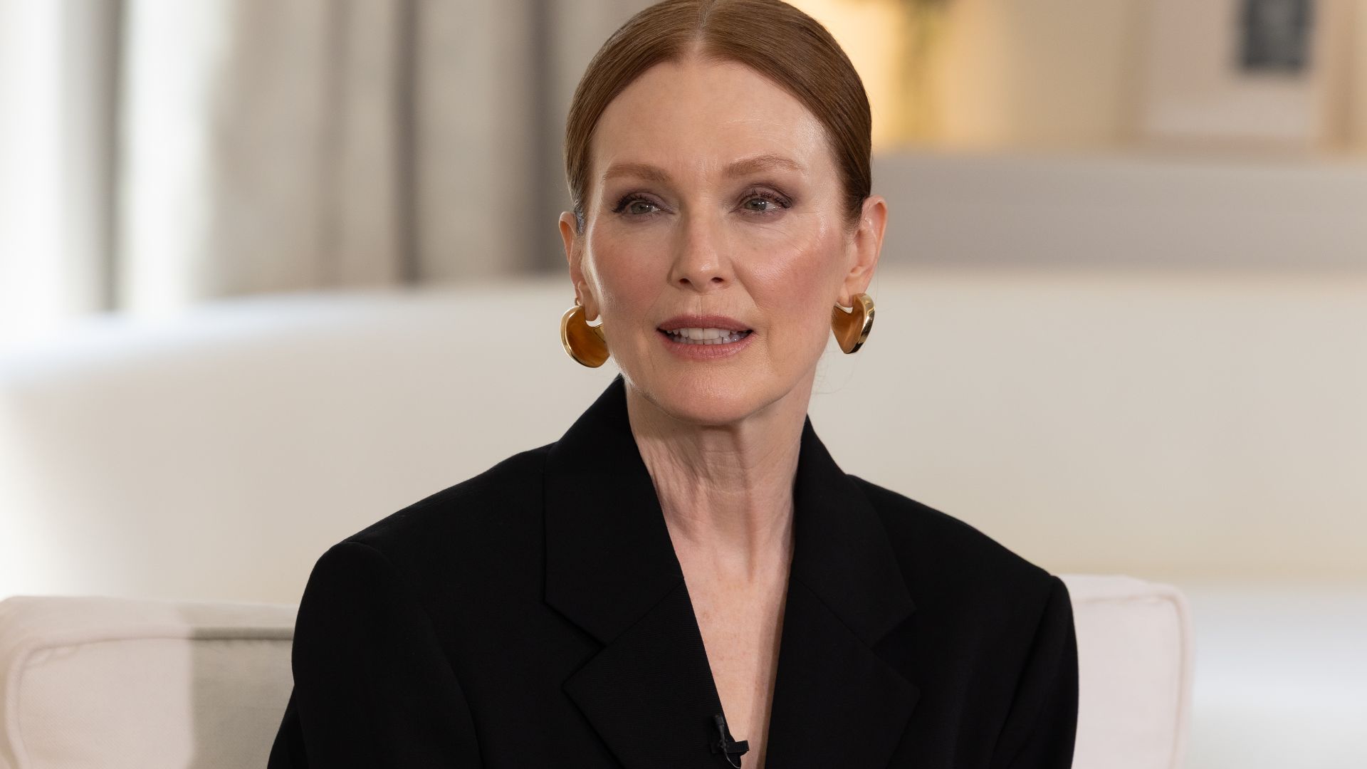 Julianne Moore at a photo call for Kering Women in Motion at the 2026 Cannes Film Festival