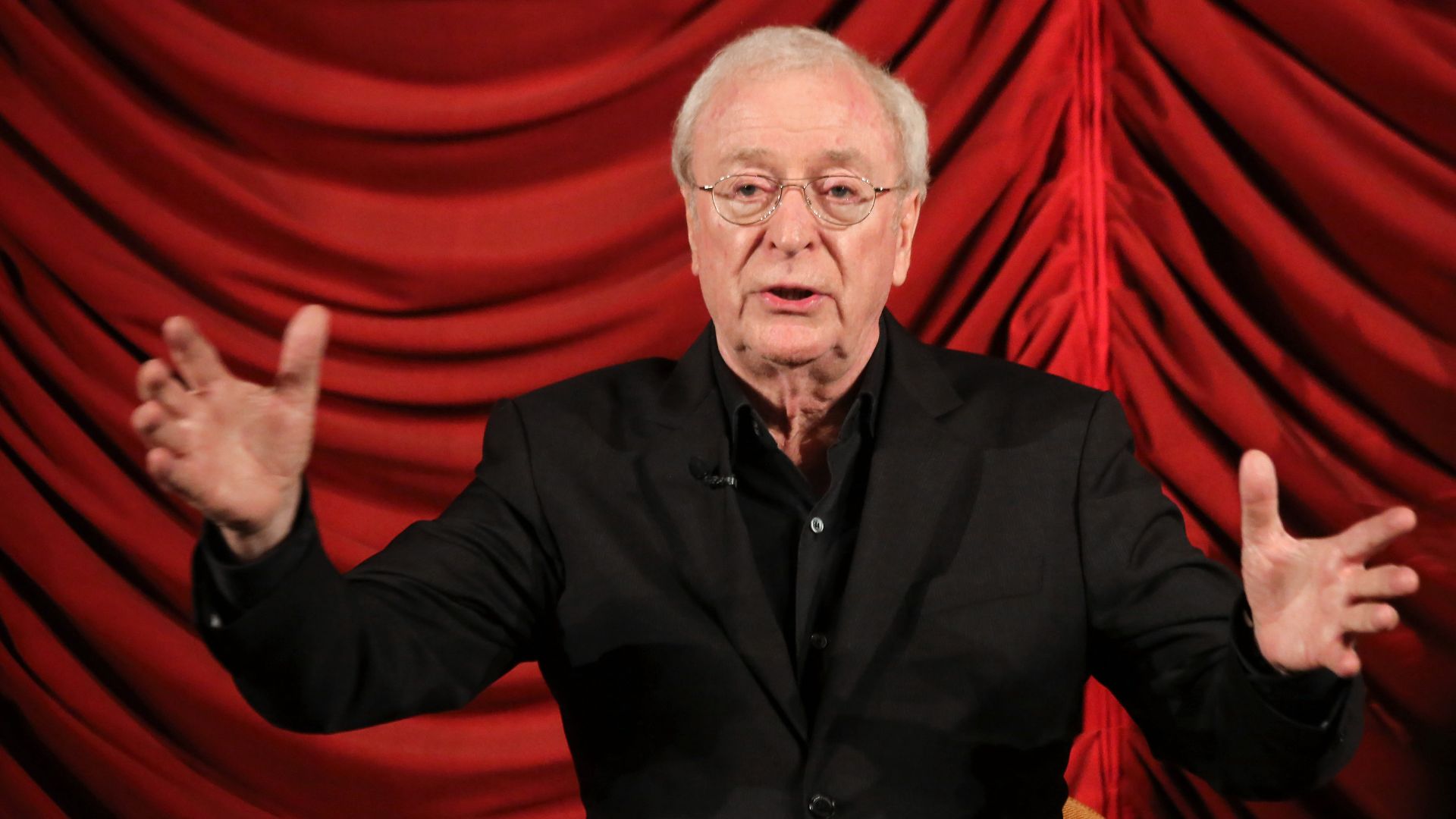 Michael Caine, guest at the Vienna International Film Festival 2012, Gartenbaukino.