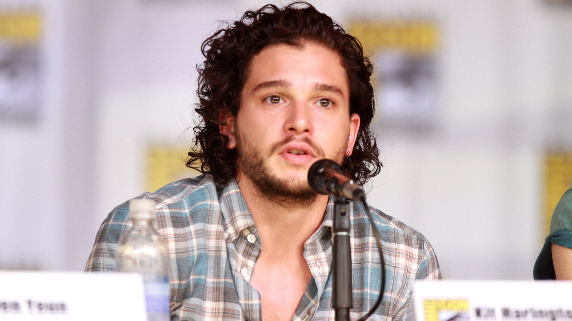 Kit Harrington speaking at the 2013 San Diego Comic Con International, for Entertainment Weekly's