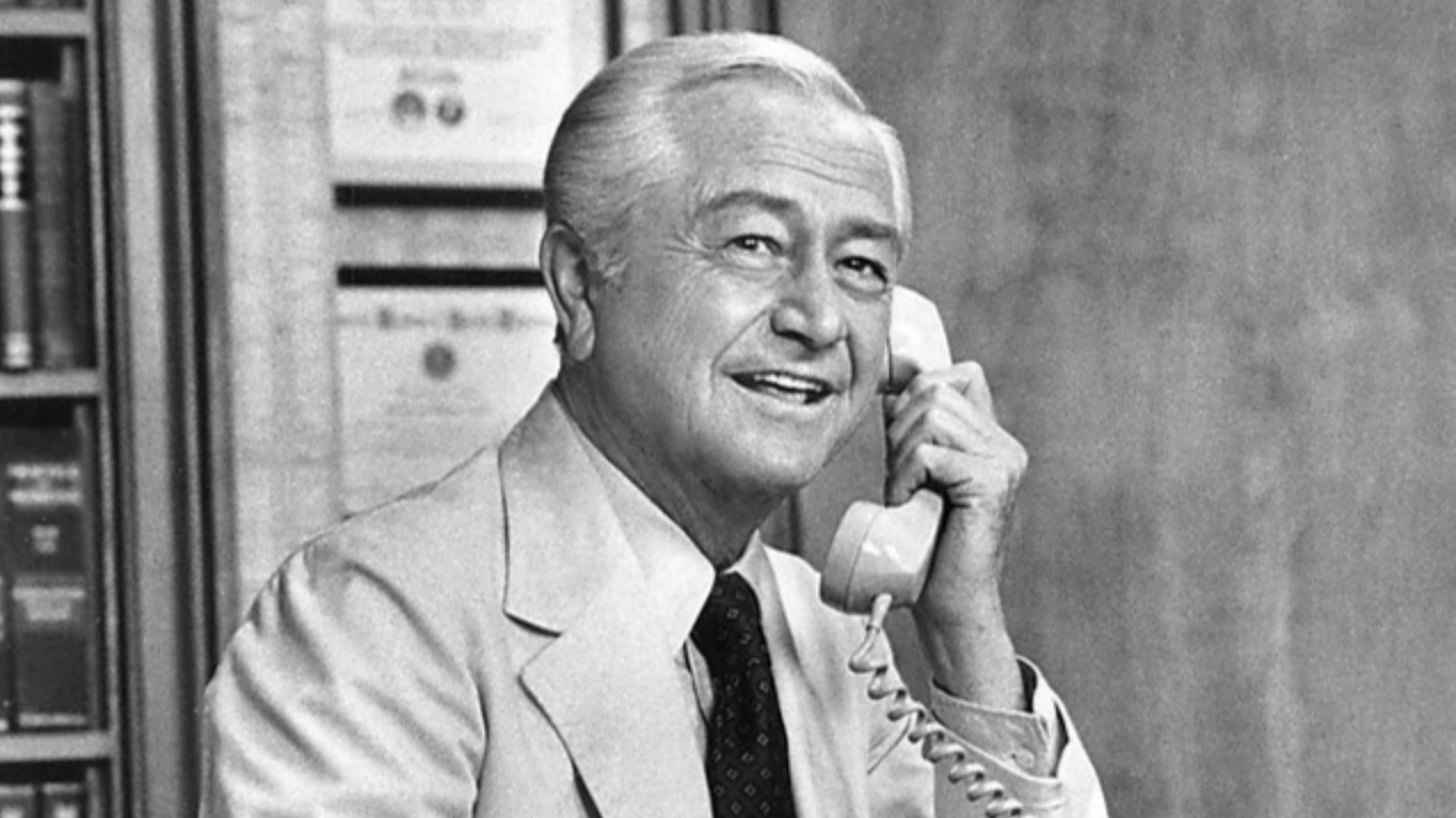 Photo of Robert Young as Marcus Welby from the television program Marcus Welby, M.D..