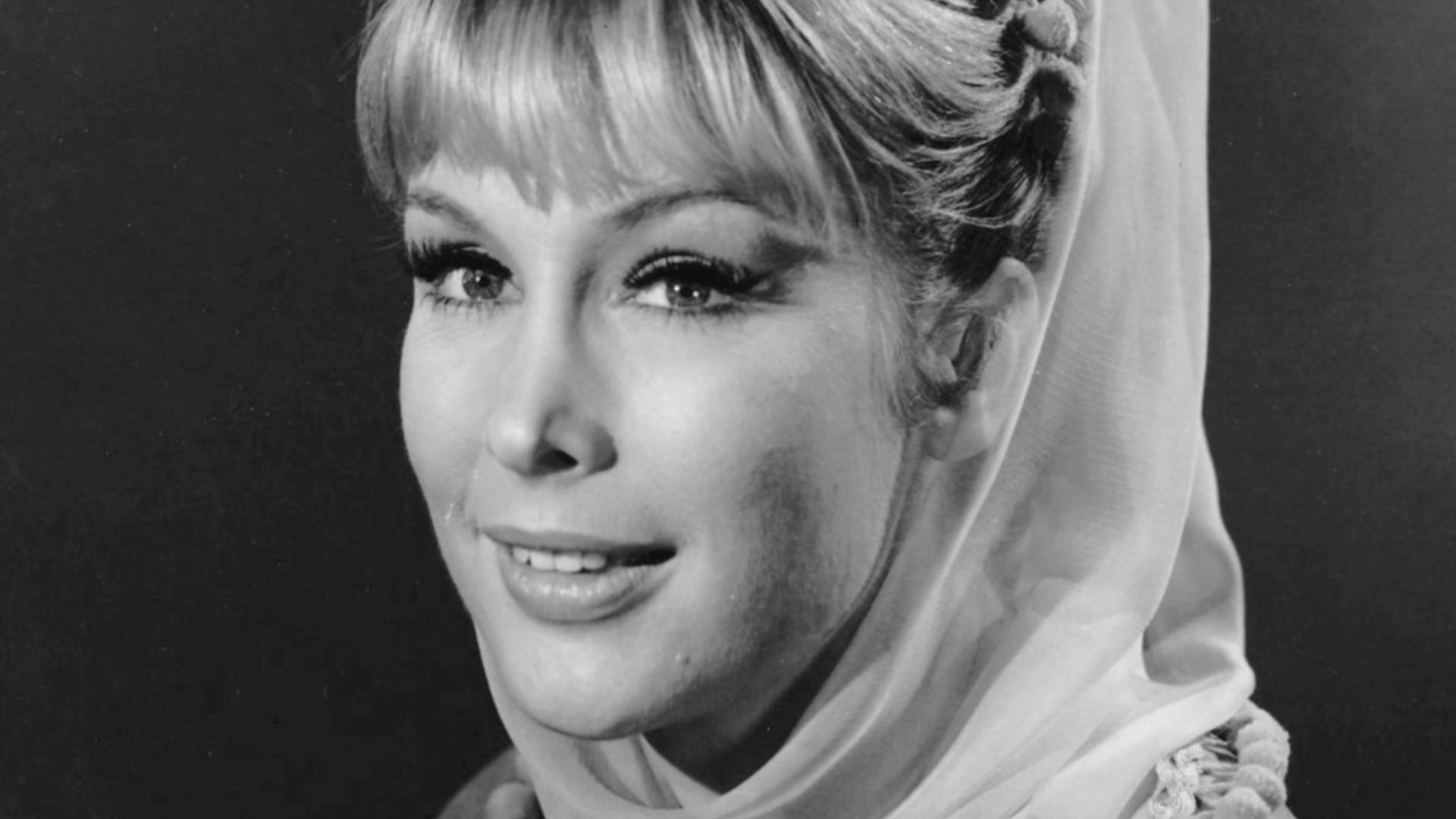 Publicity photo of Barbara Eden from I Dream of Jeannie.