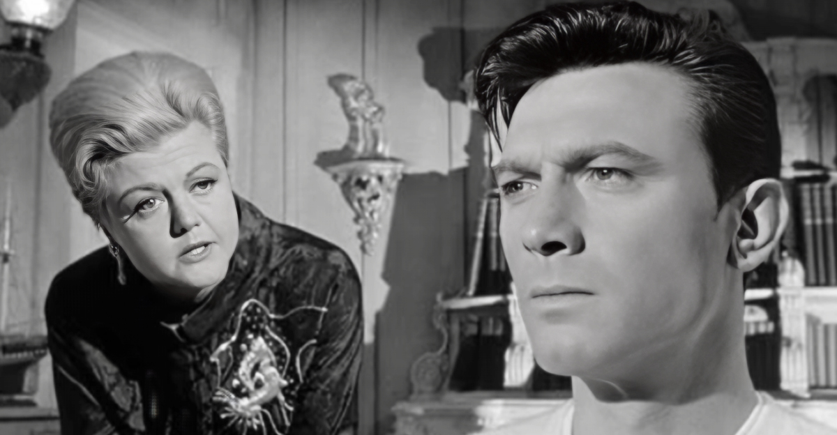 Angela Lansbury and Laurence Harvey in The Manchurian Candidate, 1962.