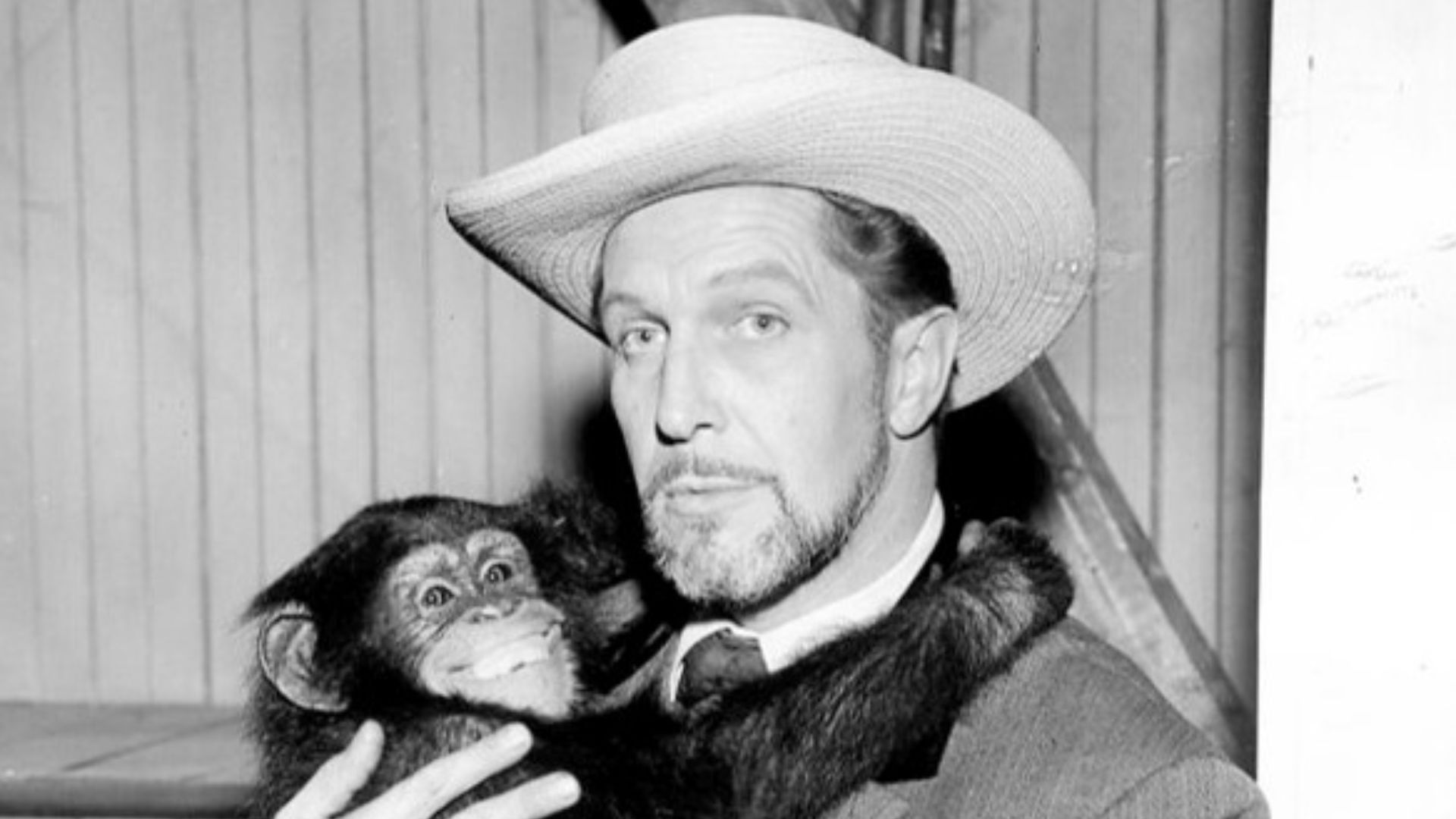 Photo of Vincent Price as a guest star on the television series Riverboat.