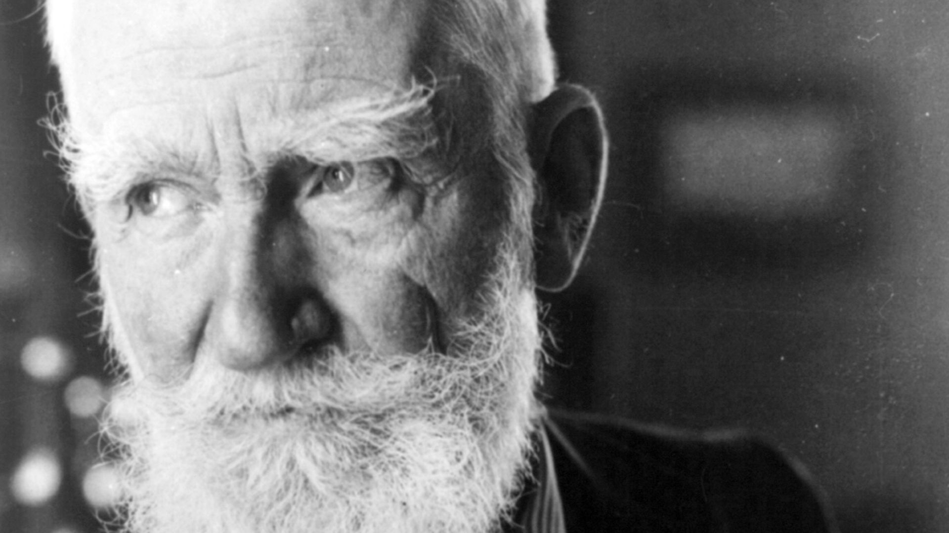 George Bernard Shaw, Irish playwright.