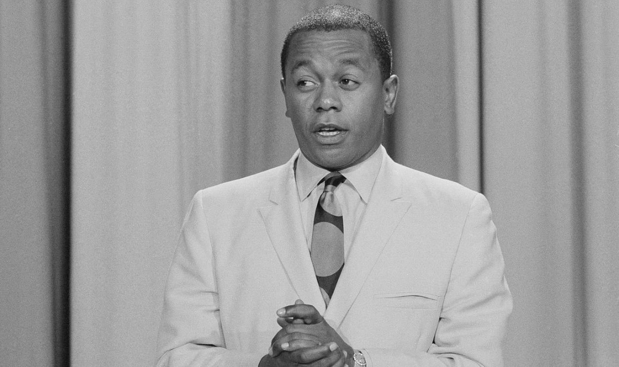 THE TONIGHT SHOW STARRING JOHNNY CARSON -- Pictured: Comedian Flip Wilson performs on November 19, 1968 --